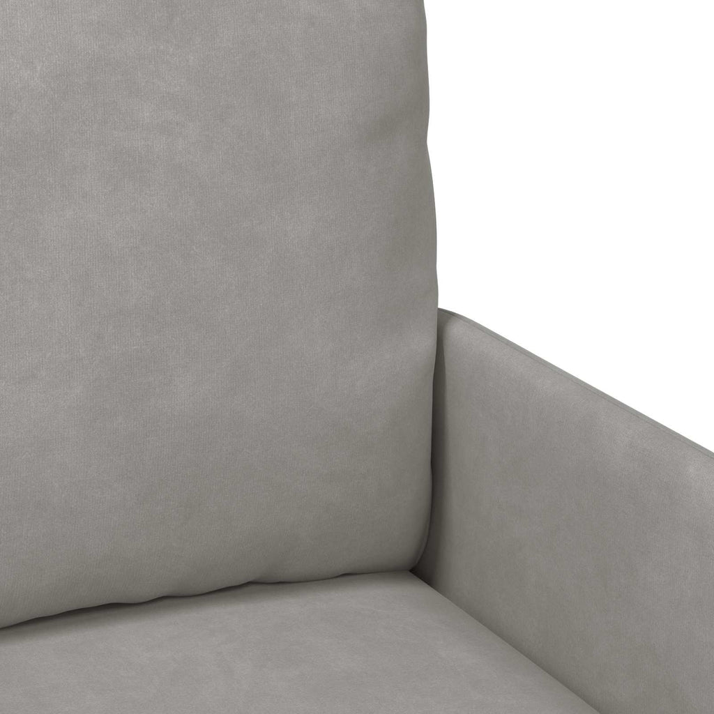vidaXL Zestawy sof 3 pcs Jasnoszary 115 x 56 x 80 cm sklejka
