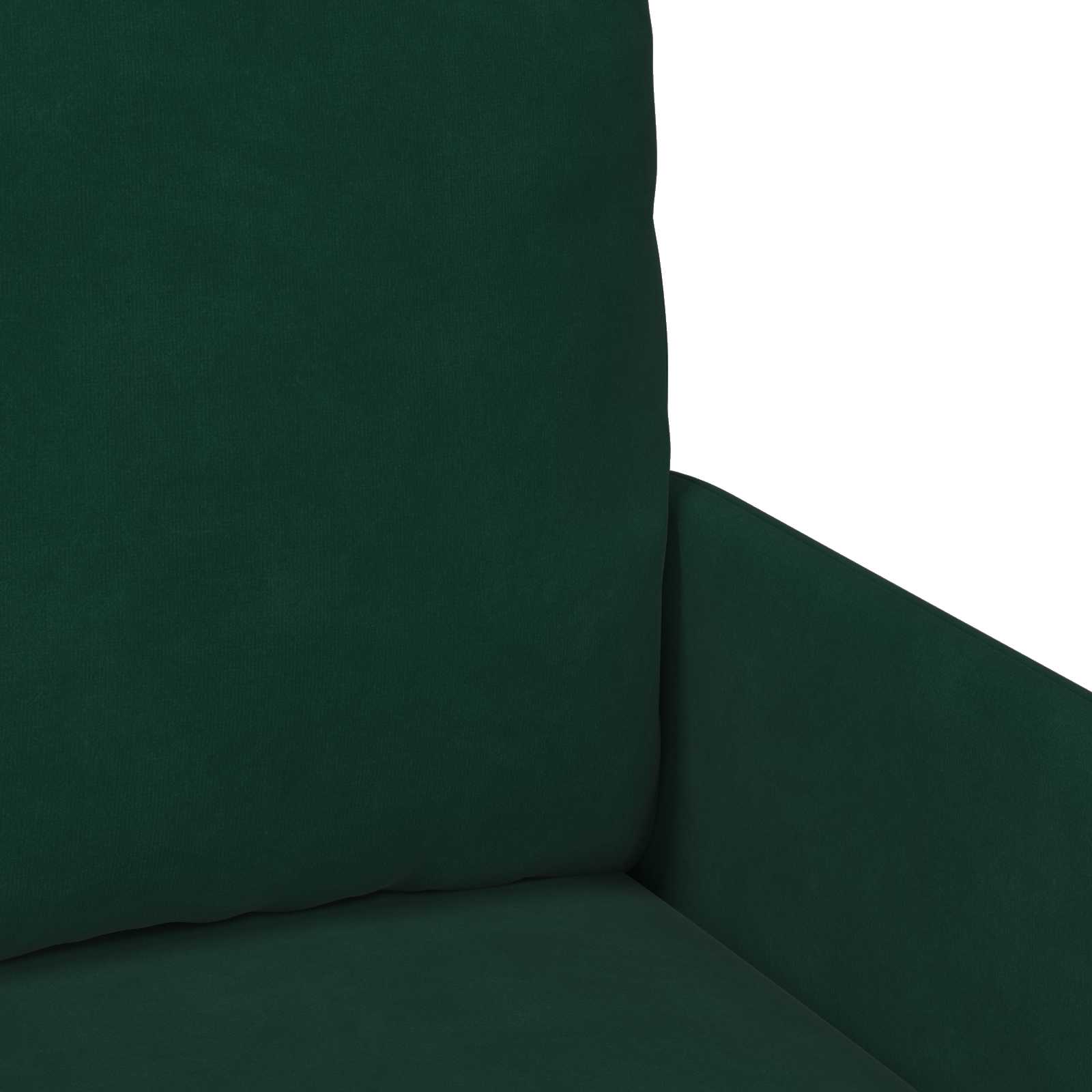 vidaXL Zestawy sof 3 pcs Ciemna zieleń 115 x 56 x 80 cm sklejka