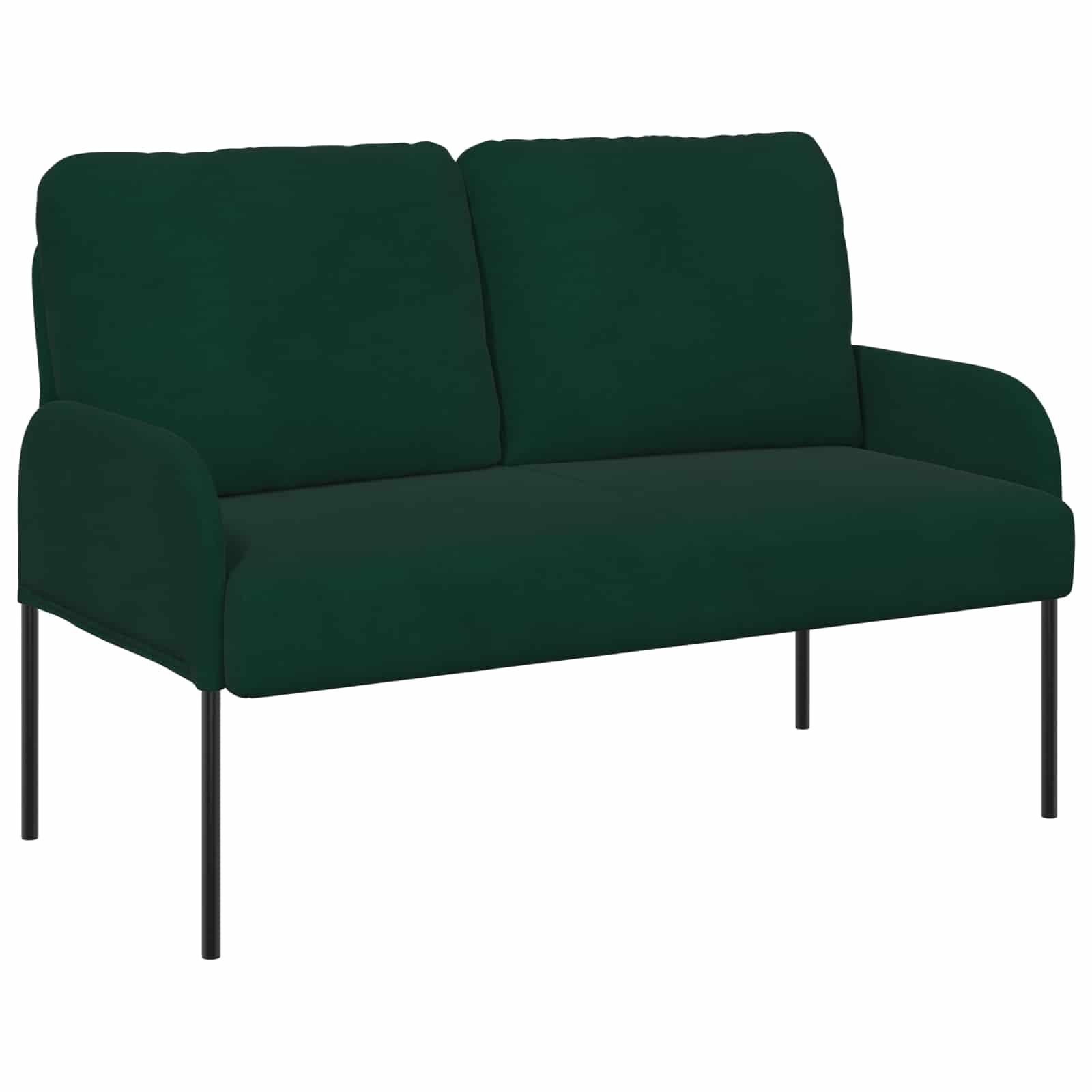 vidaXL Zestawy sof 3 pcs Ciemna zieleń 115 x 56 x 80 cm sklejka
