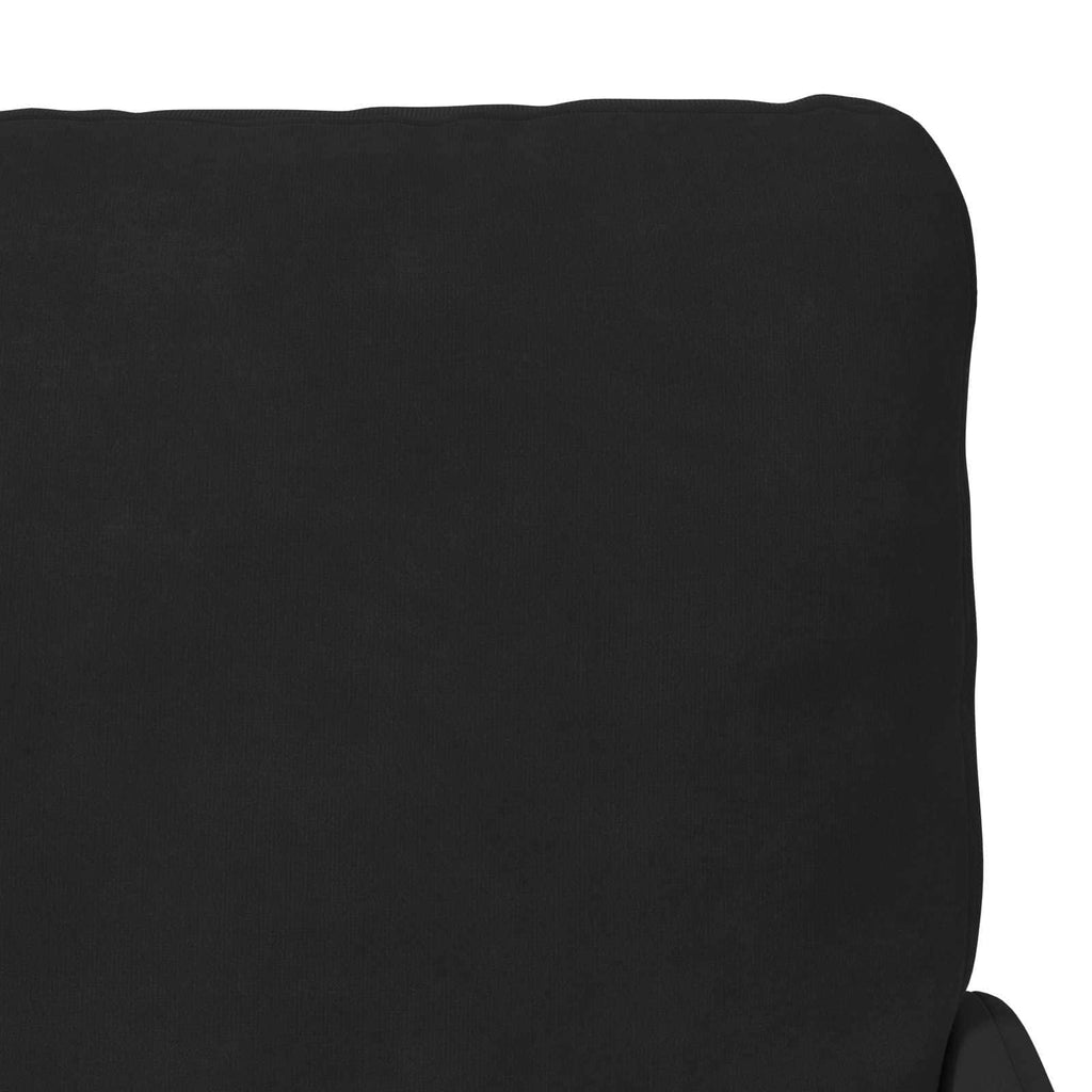 vidaXL Zestawy sof z poduszką 3 pcs Czarny 115 x 56 x 80 cm sklejka