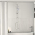 vidaXL System Prysznicowy Srebrny 47 x 20 x 95 cm Stal nierdzewna
