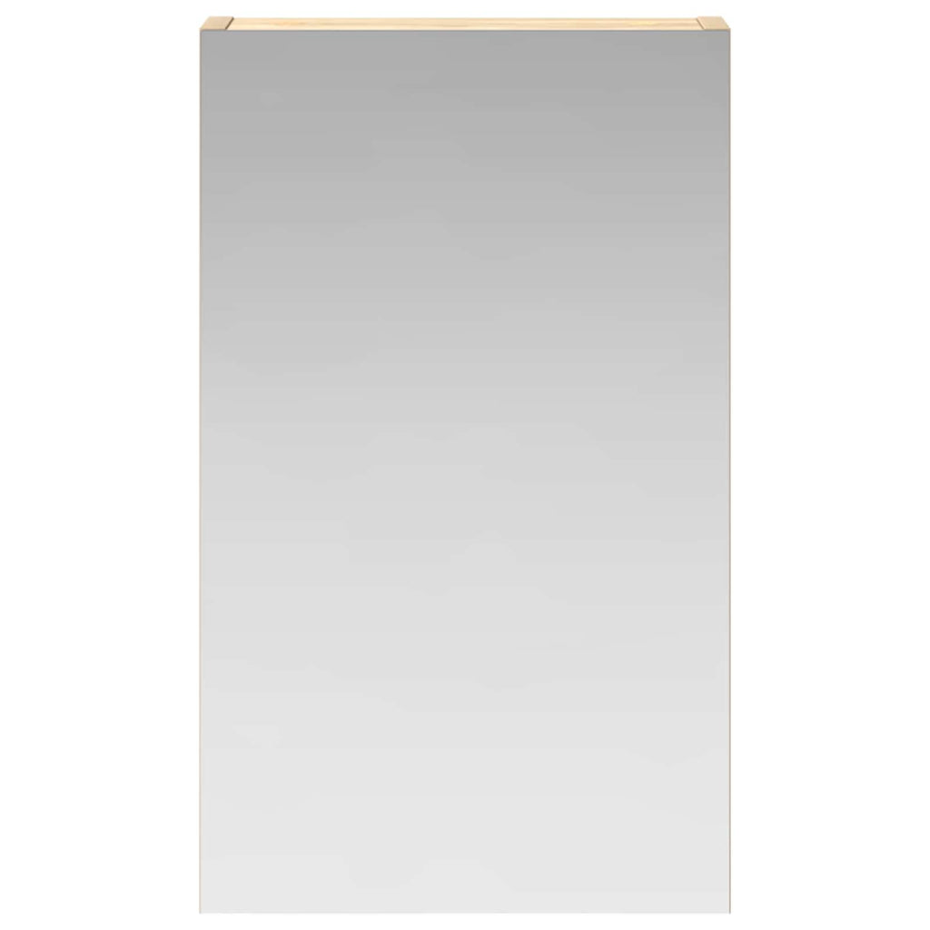 vidaXL Szafka z lustrem do łazienki Dąb Sonoma 30 x 10,5 x 50 cm