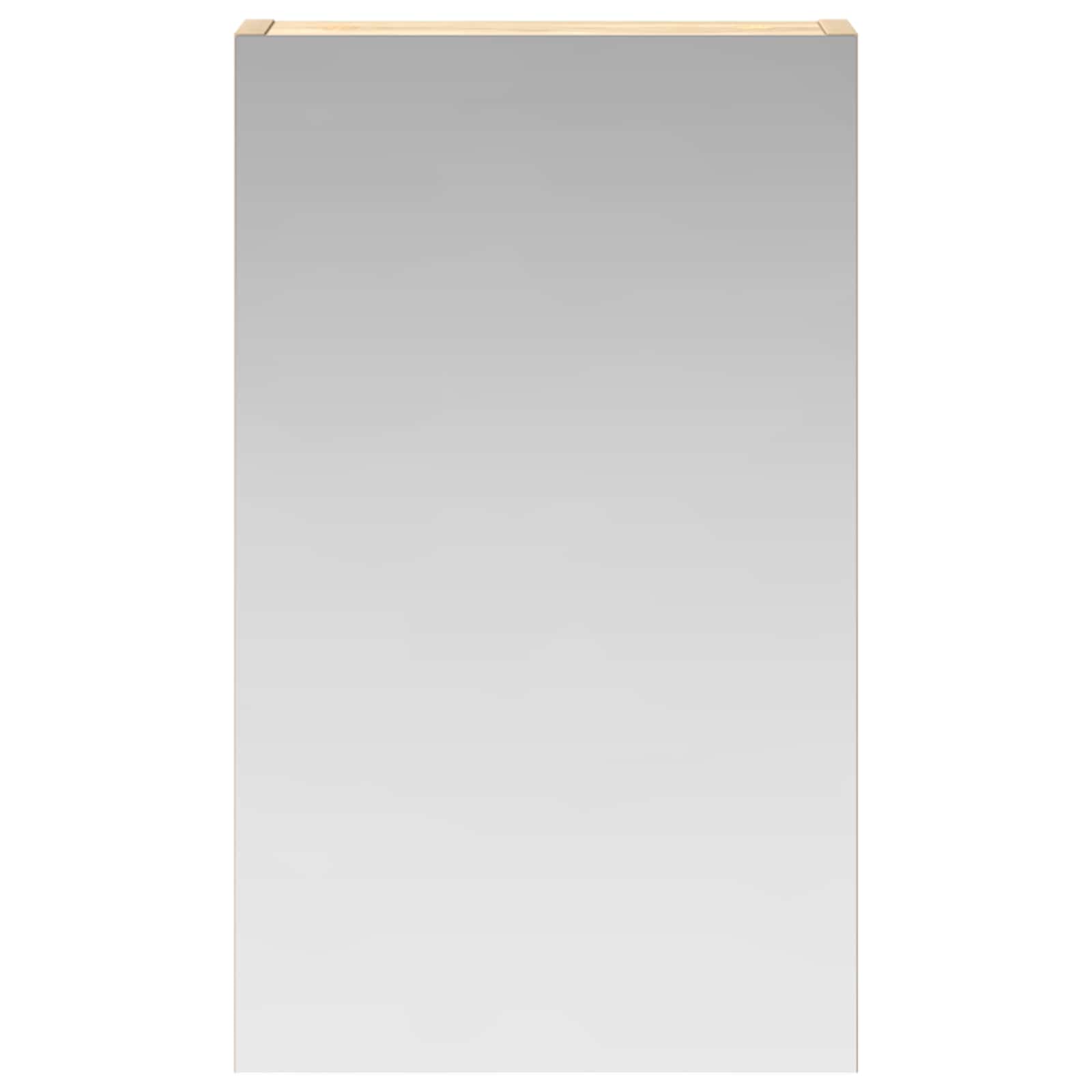 vidaXL Szafka z lustrem do łazienki Dąb Sonoma 30 x 10,5 x 50 cm