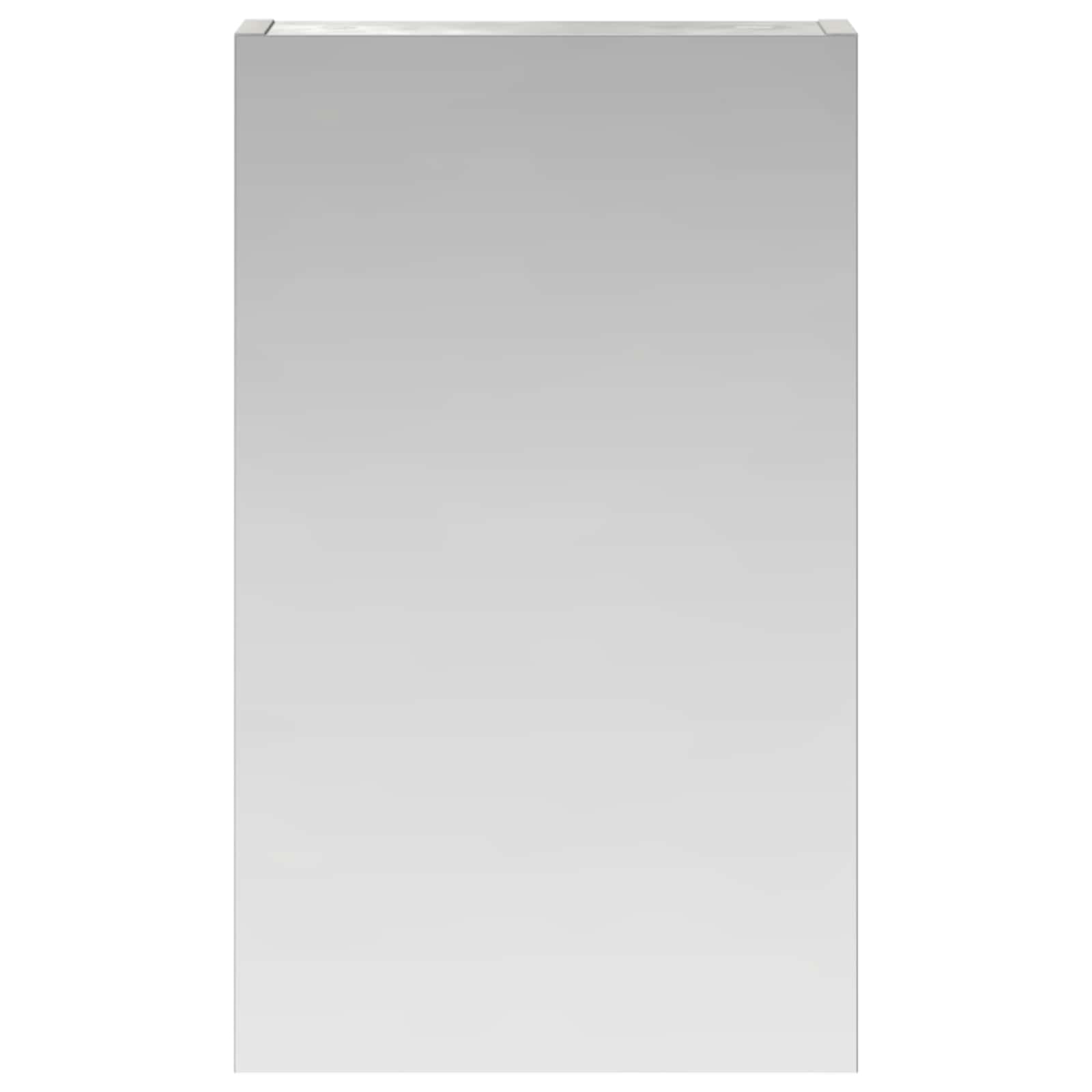 vidaXL Szafka z lustrem do łazienki Betonowy szary 30 x 10,5 x 50 cm