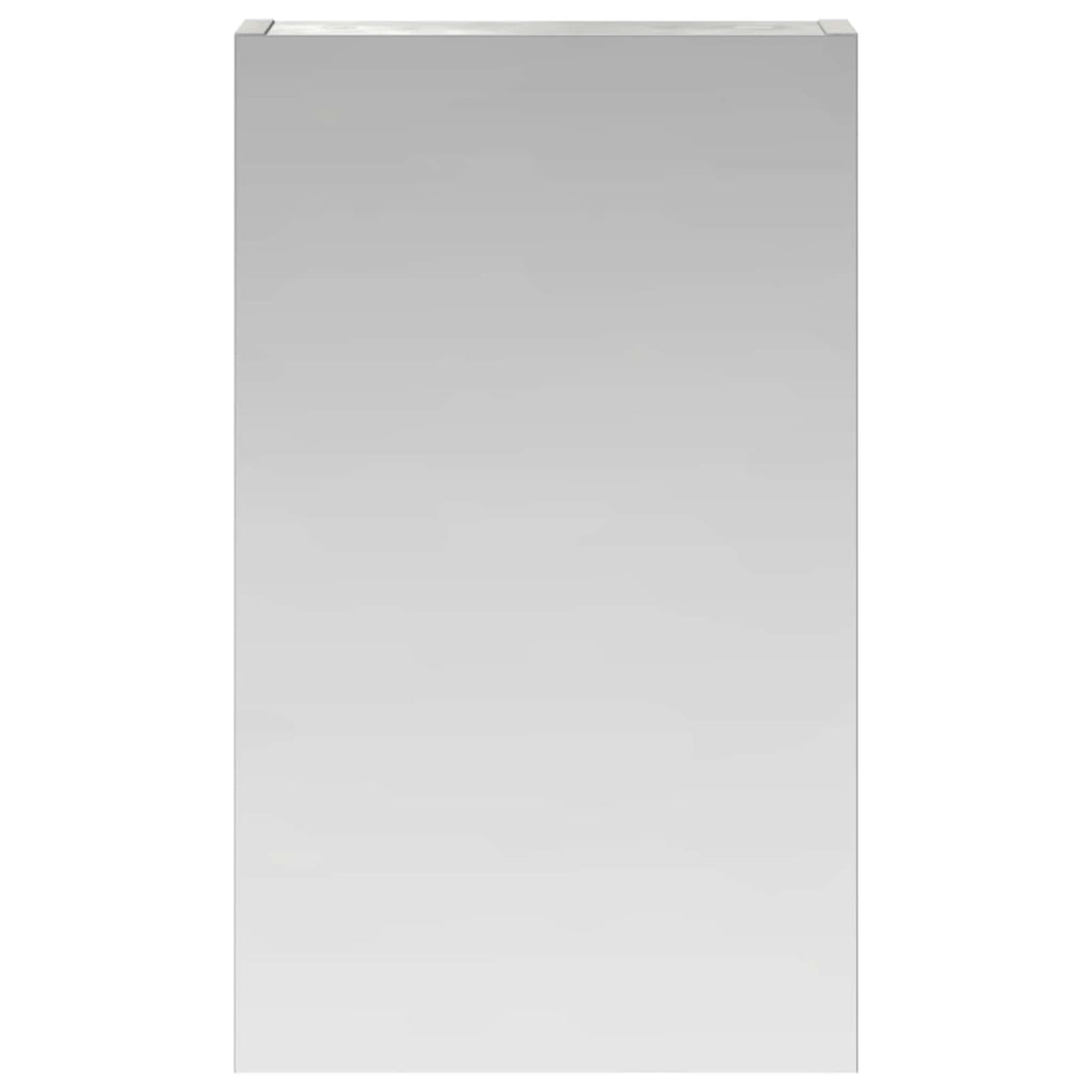 vidaXL Szafka z lustrem do łazienki Betonowy szary 30 x 10,5 x 50 cm