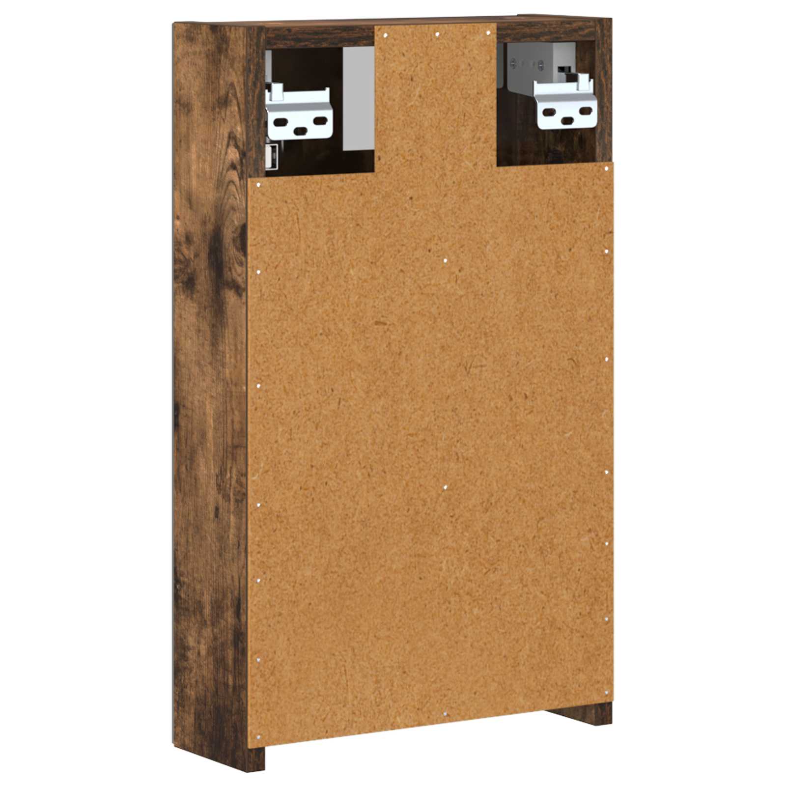 vidaXL Szafka z lustrem do łazienki Dąb wędzony 30 x 10,5 x 50 cm