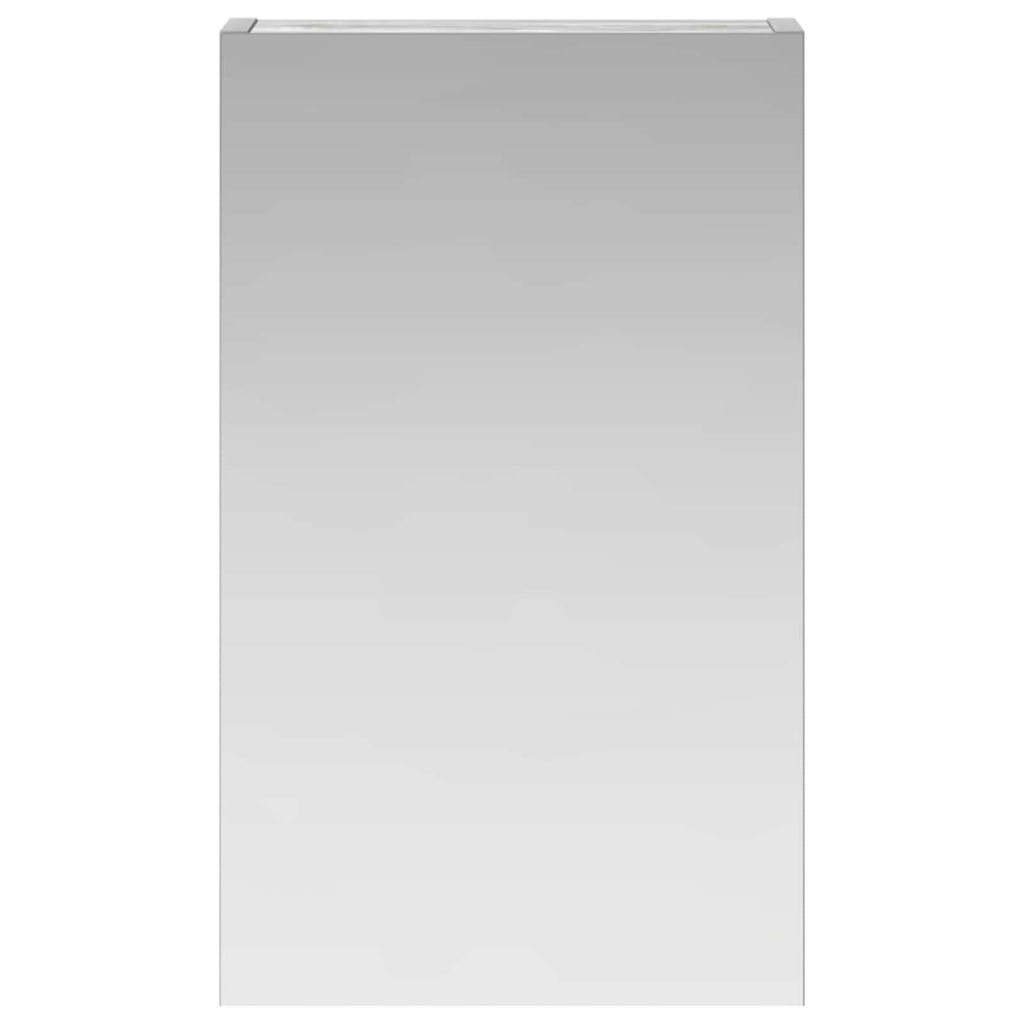 vidaXL Szafka z lustrem do łazienki Szary Sonoma 30 x 10,5 x 50 cm