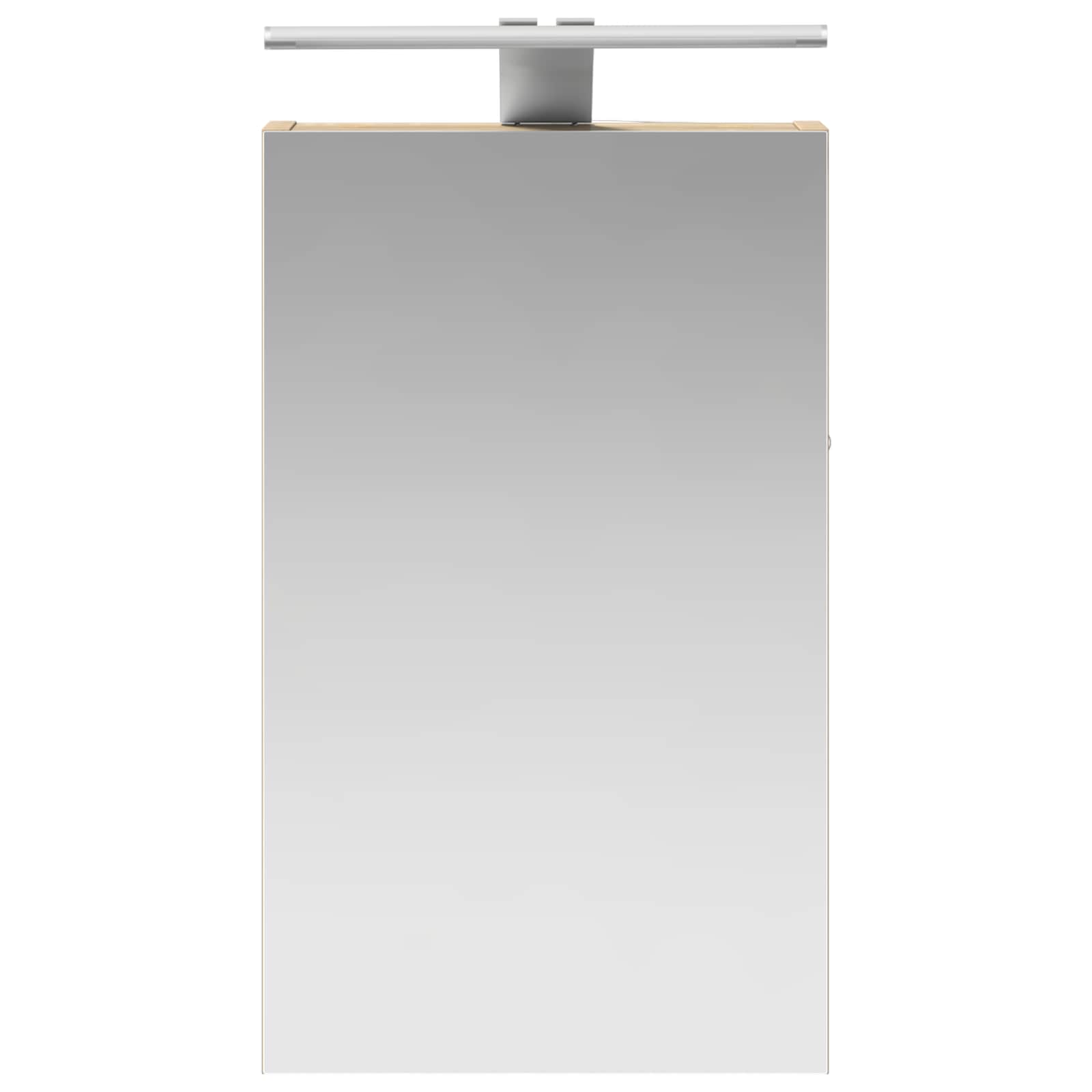 vidaXL Szafka z lustrem do łazienki Dąb Sonoma 30 x 10,5 x 50 cm