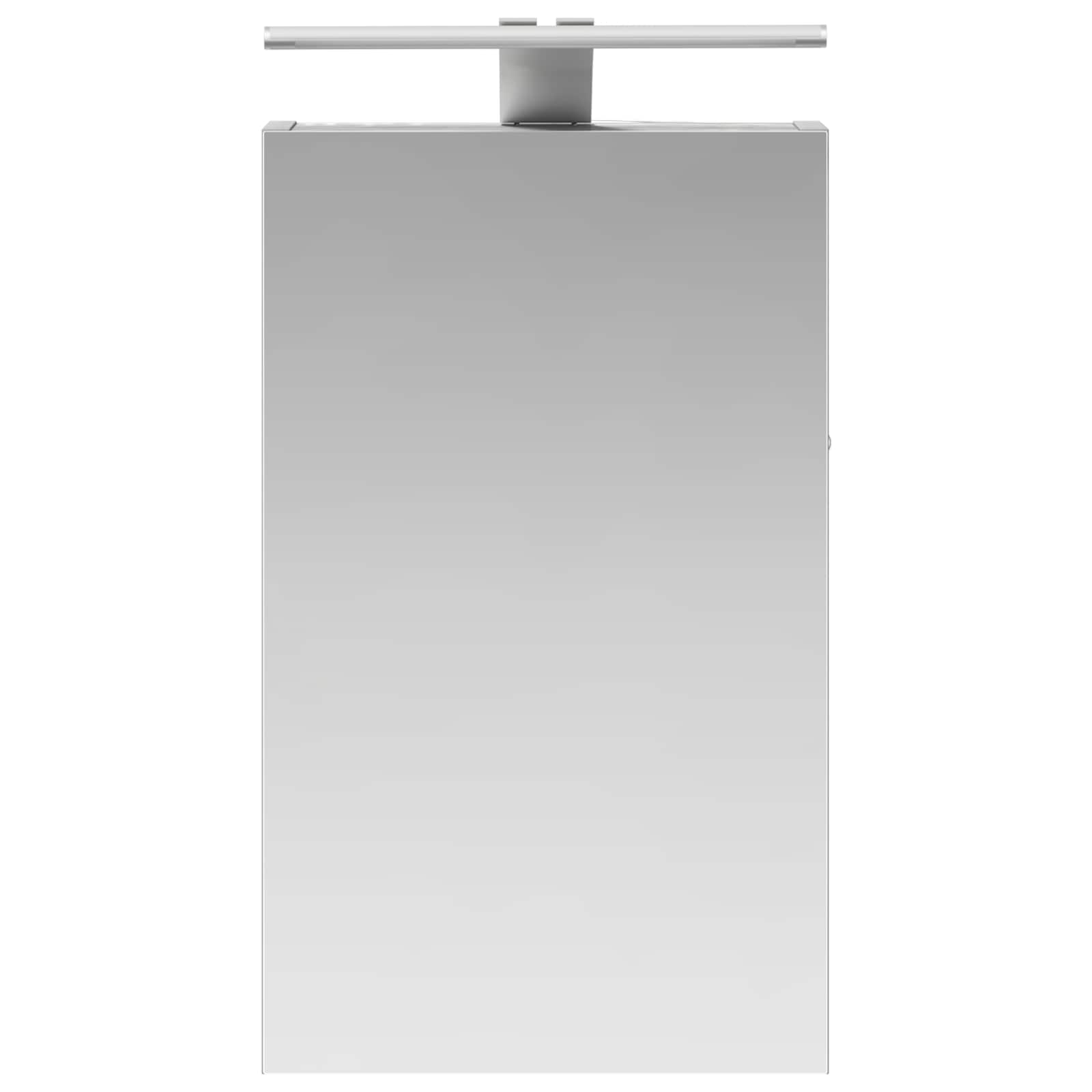 vidaXL Szafka z lustrem do łazienki Szary Sonoma 30 x 10,5 x 50 cm
