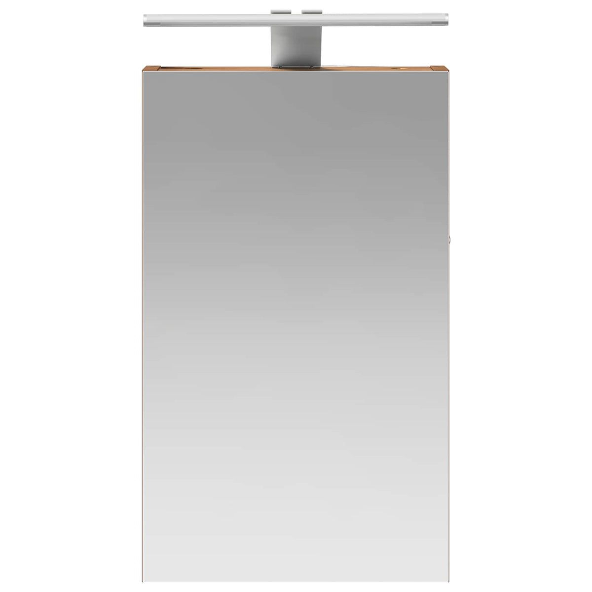 vidaXL Szafka z lustrem do łazienki Stare drewno 30 x 10,5 x 50 cm