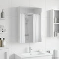 vidaXL Szafka z lustrem do łazienki z półką Biały 40 x 10,5 x 60,5 cm