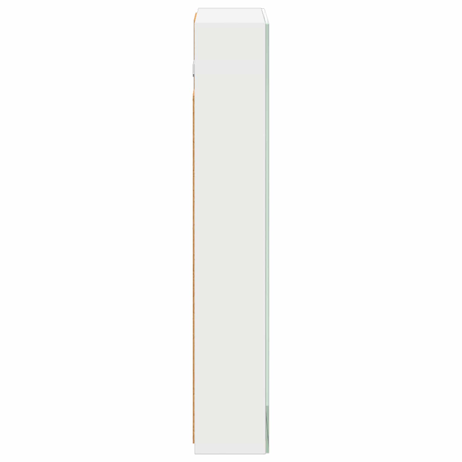 vidaXL Szafka z lustrem do łazienki z półką Biały 40 x 10,5 x 60,5 cm