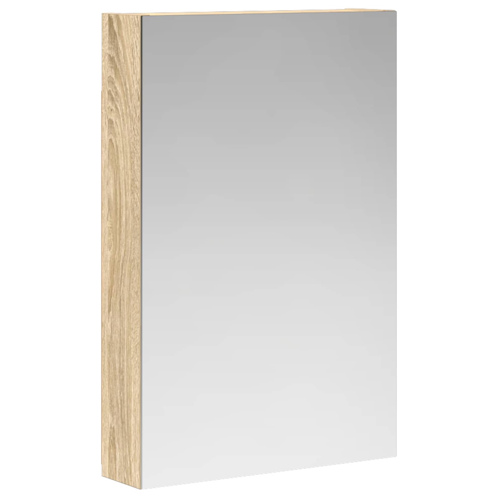 vidaXL Szafka z lustrem do łazienki Dąb Sonoma 40 x 10,5 x 60,5 cm