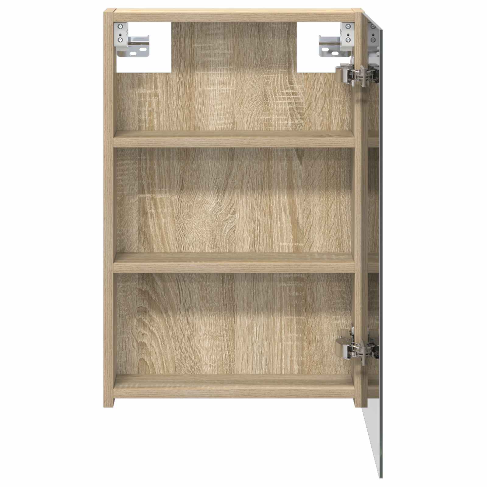 vidaXL Szafka z lustrem do łazienki Dąb Sonoma 40 x 10,5 x 60,5 cm