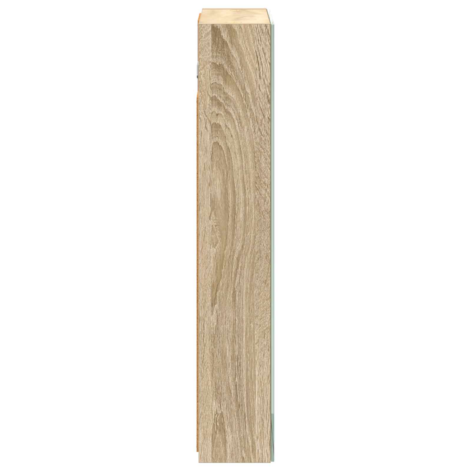 vidaXL Szafka z lustrem do łazienki Dąb Sonoma 40 x 10,5 x 60,5 cm