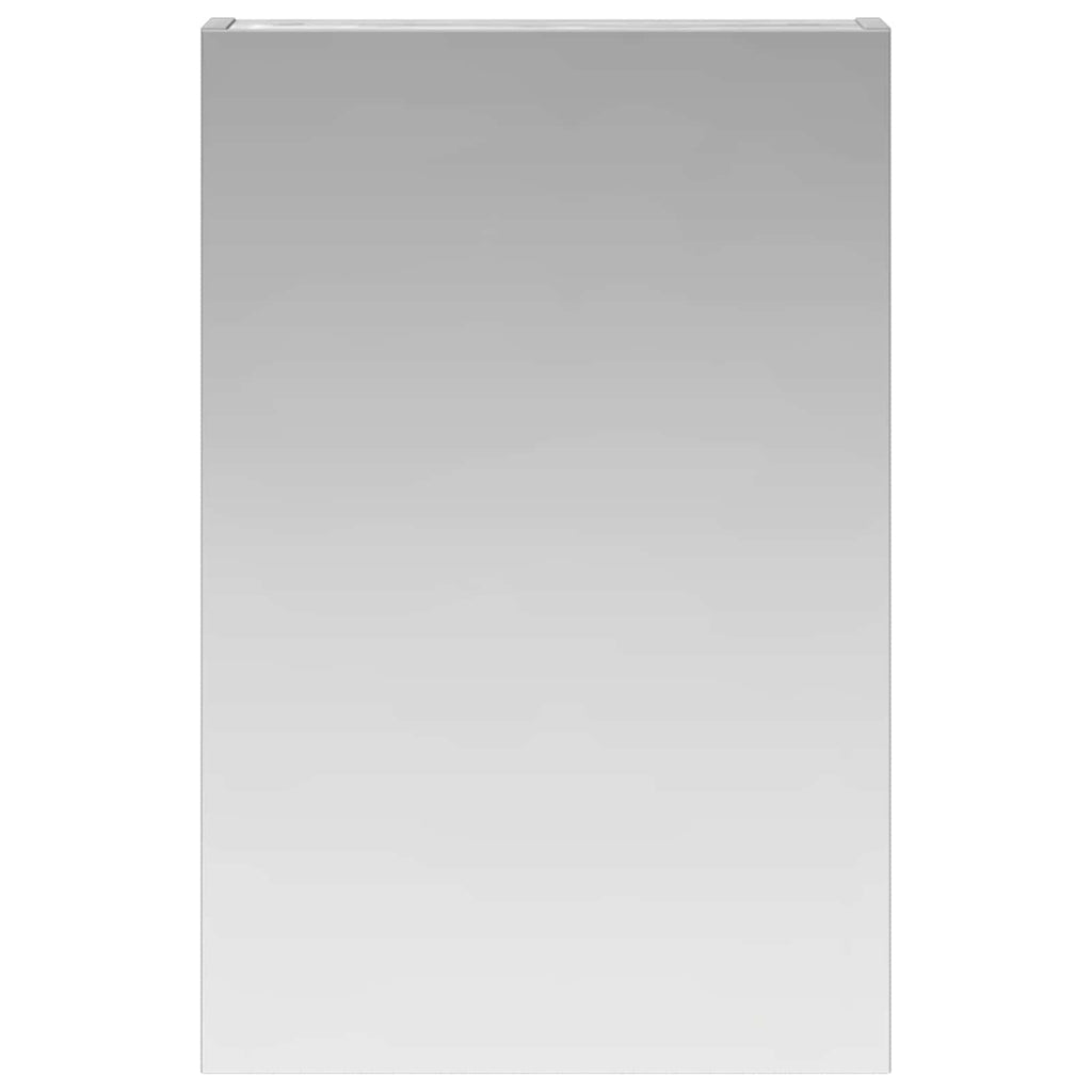 vidaXL Szafka z lustrem do łazienki Szary Sonoma 40 x 10,5 x 60,5 cm
