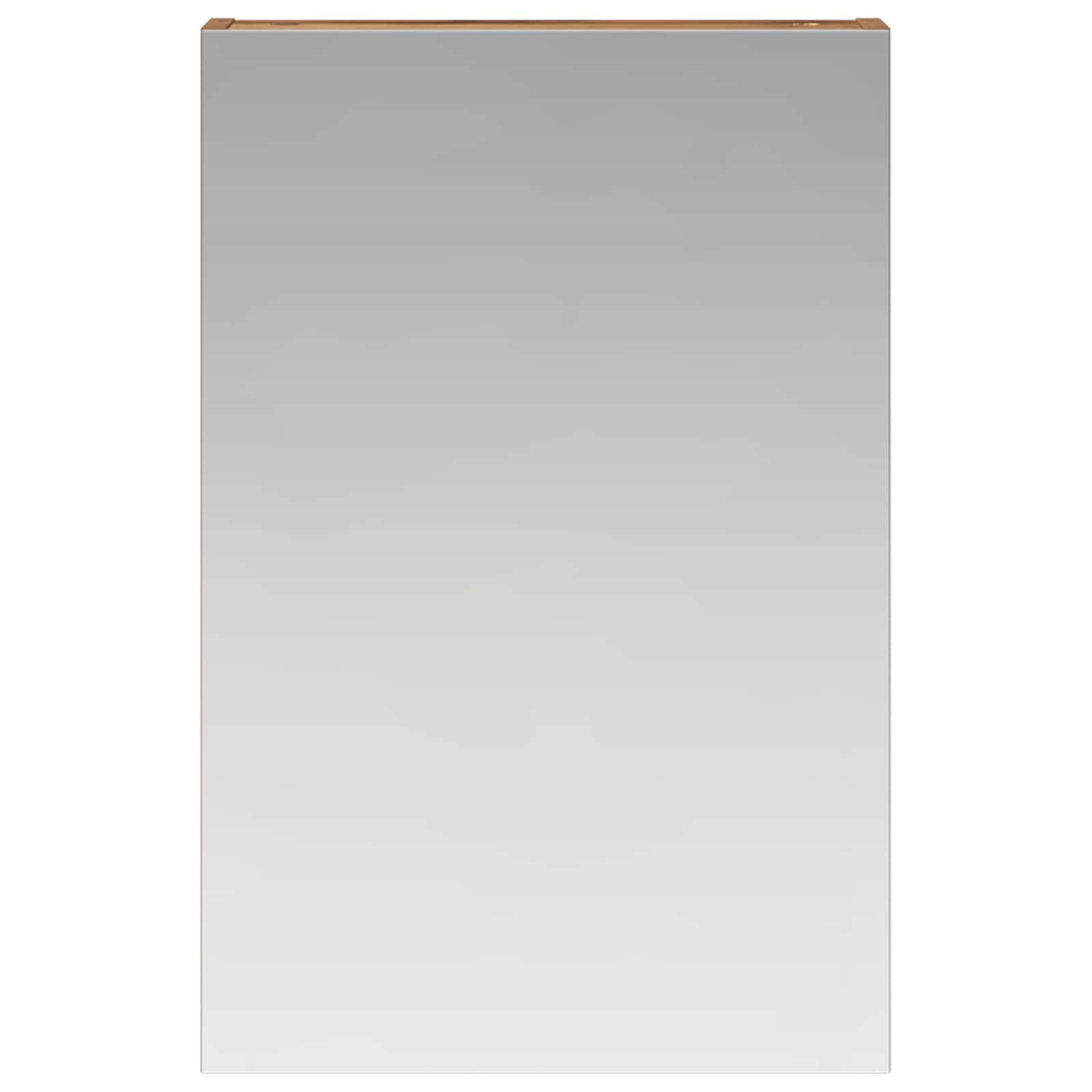 vidaXL Szafka z lustrem do łazienki Stare drewno 40 x 10,5 x 60,5 cm