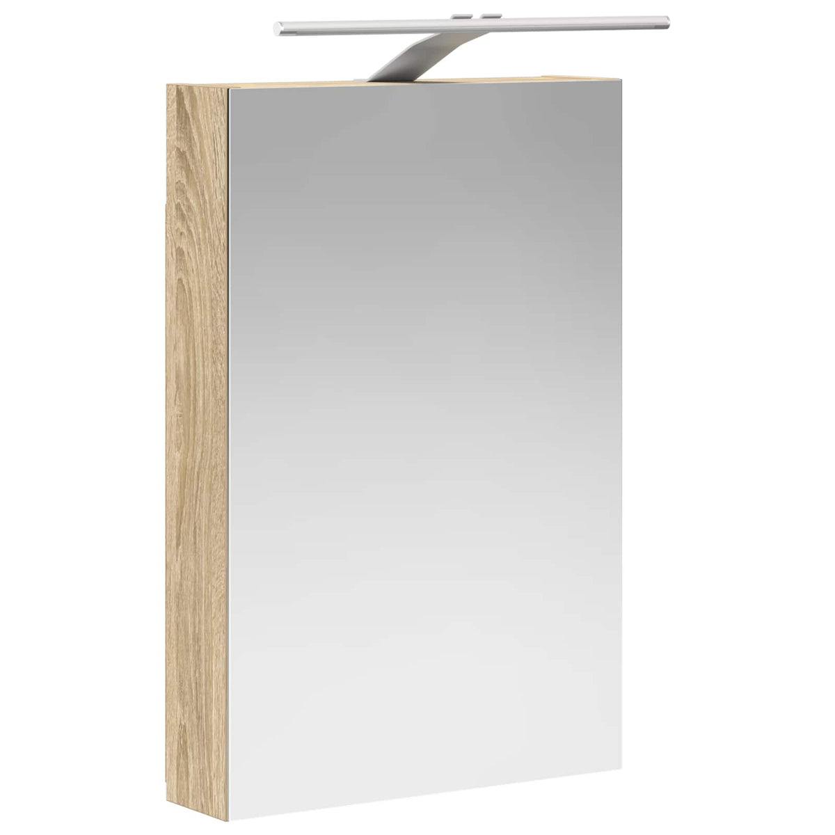vidaXL Szafka z lustrem do łazienki Dąb Sonoma 40 x 10,5 x 60,5 cm
