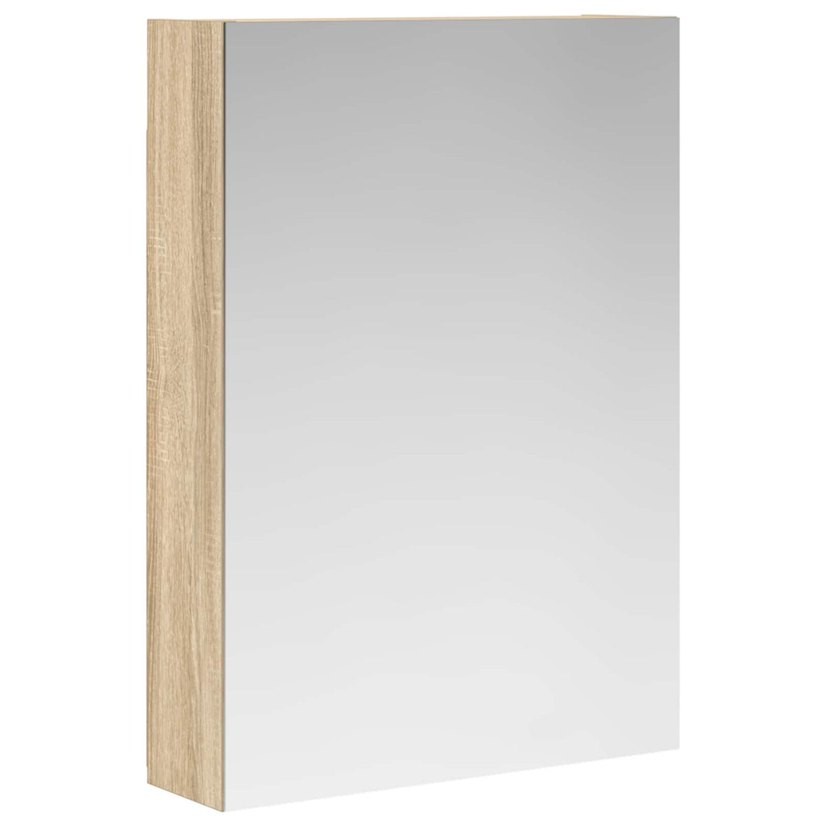 vidaXL Szafka z lustrem do łazienki Dąb Sonoma 50 x 14,5 x 70 cm