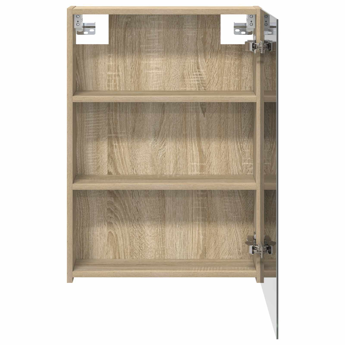 vidaXL Szafka z lustrem do łazienki Dąb Sonoma 50 x 14,5 x 70 cm