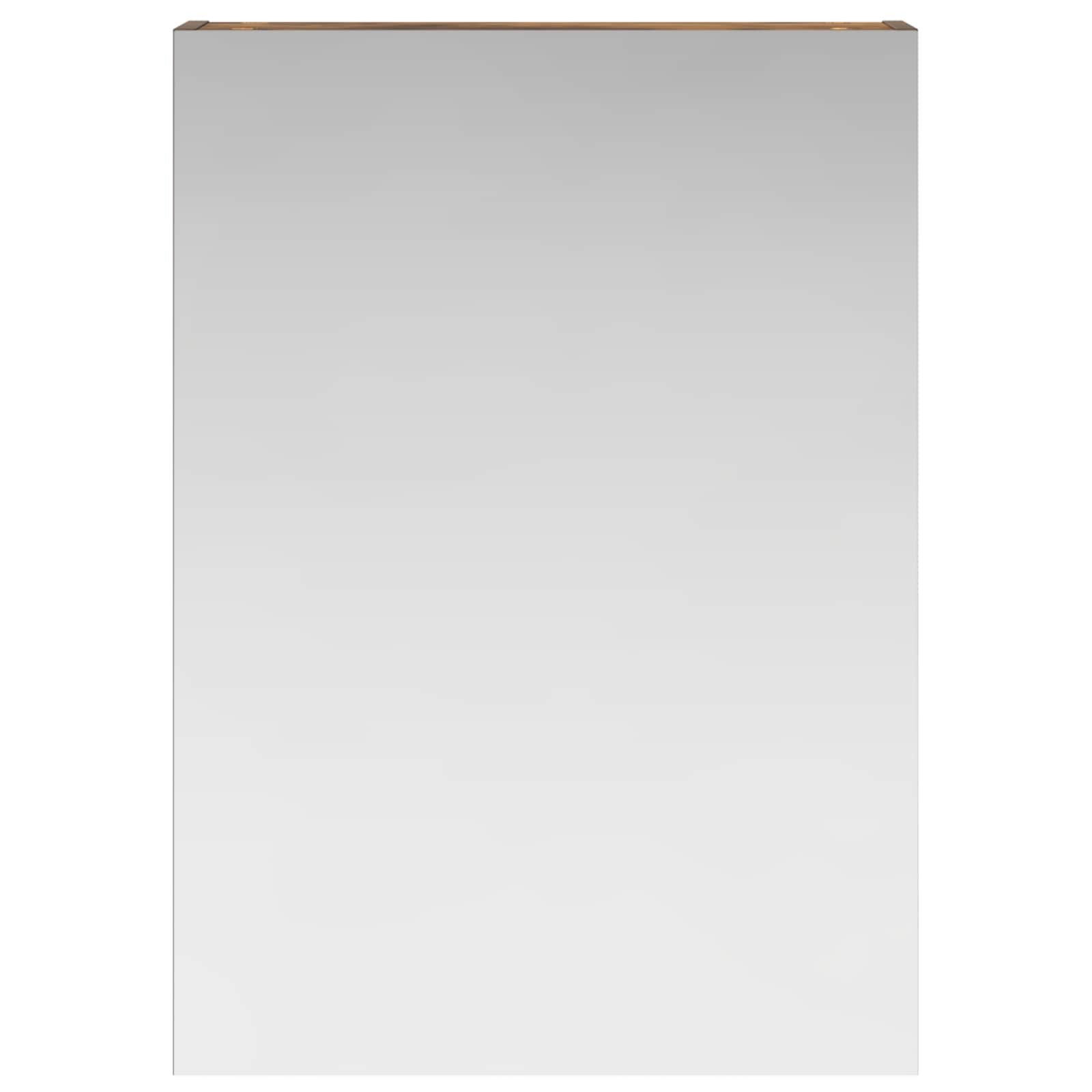 vidaXL Szafka z lustrem do łazienki Dąb wędzony 50 x 14,5 x 70 cm