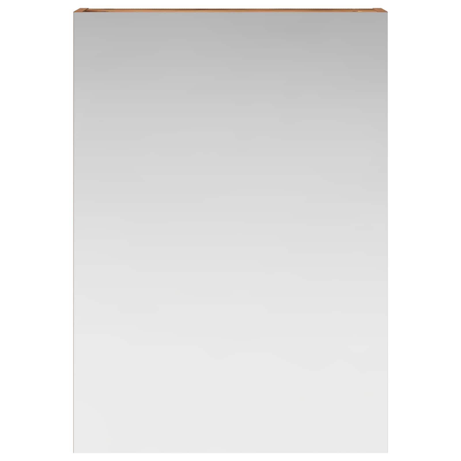 vidaXL Szafka z lustrem do łazienki Stare drewno 50 x 14,5 x 70 cm