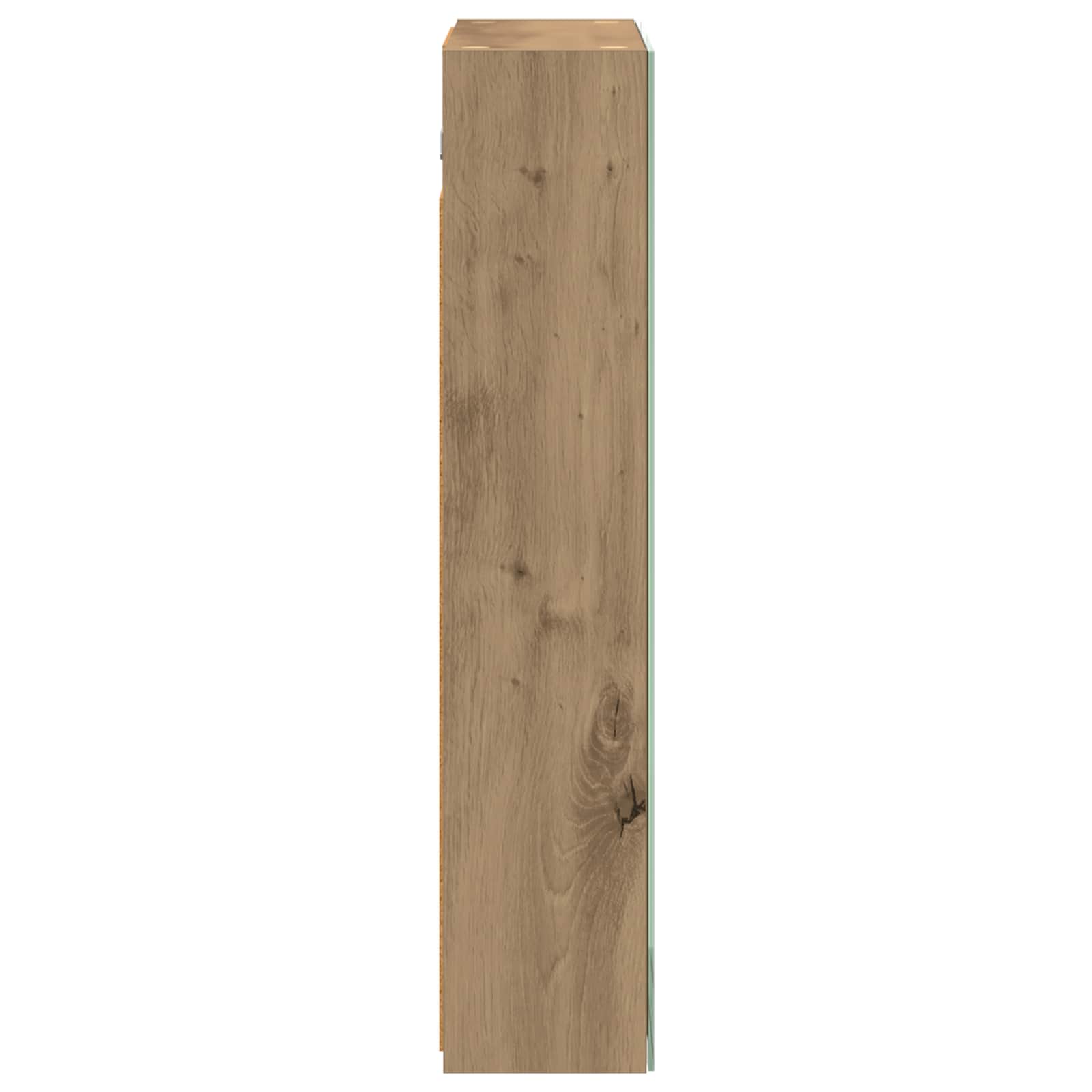 vidaXL Szafka z lustrem do łazienki Dąb artisan 50 x 14,5 x 70 cm