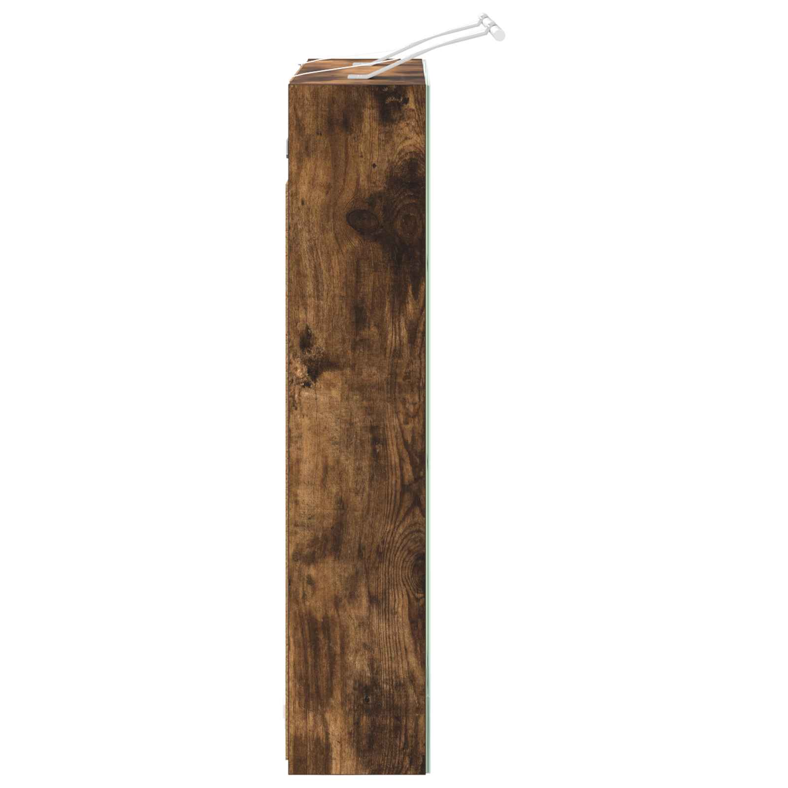 vidaXL Szafka z lustrem do łazienki Dąb wędzony 60 x 14,5 x 70 cm