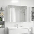 vidaXL Szafka z lustrem do łazienki Biały 60 x 14,5 x 50 cm