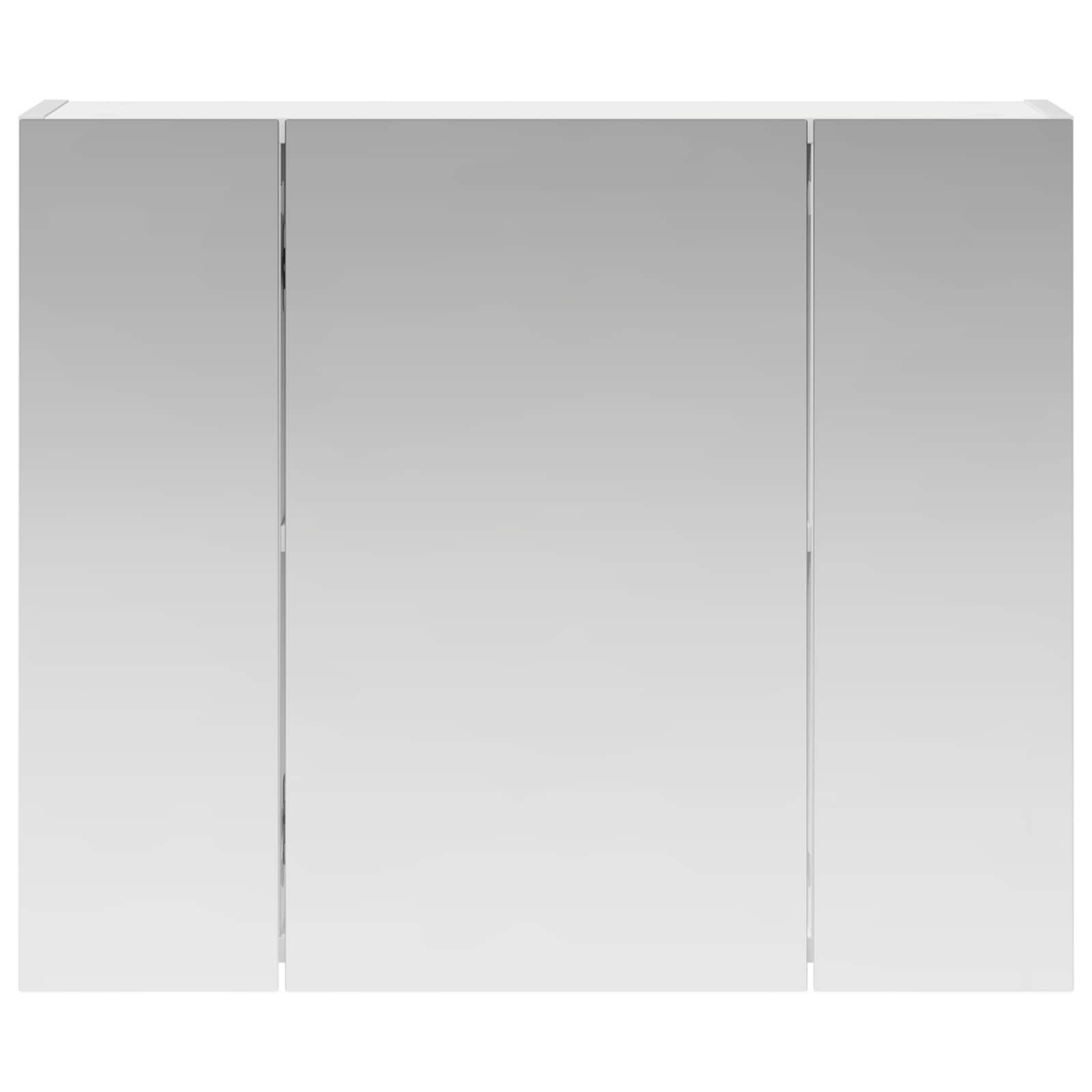vidaXL Szafka z lustrem do łazienki Biały 60 x 14,5 x 50 cm