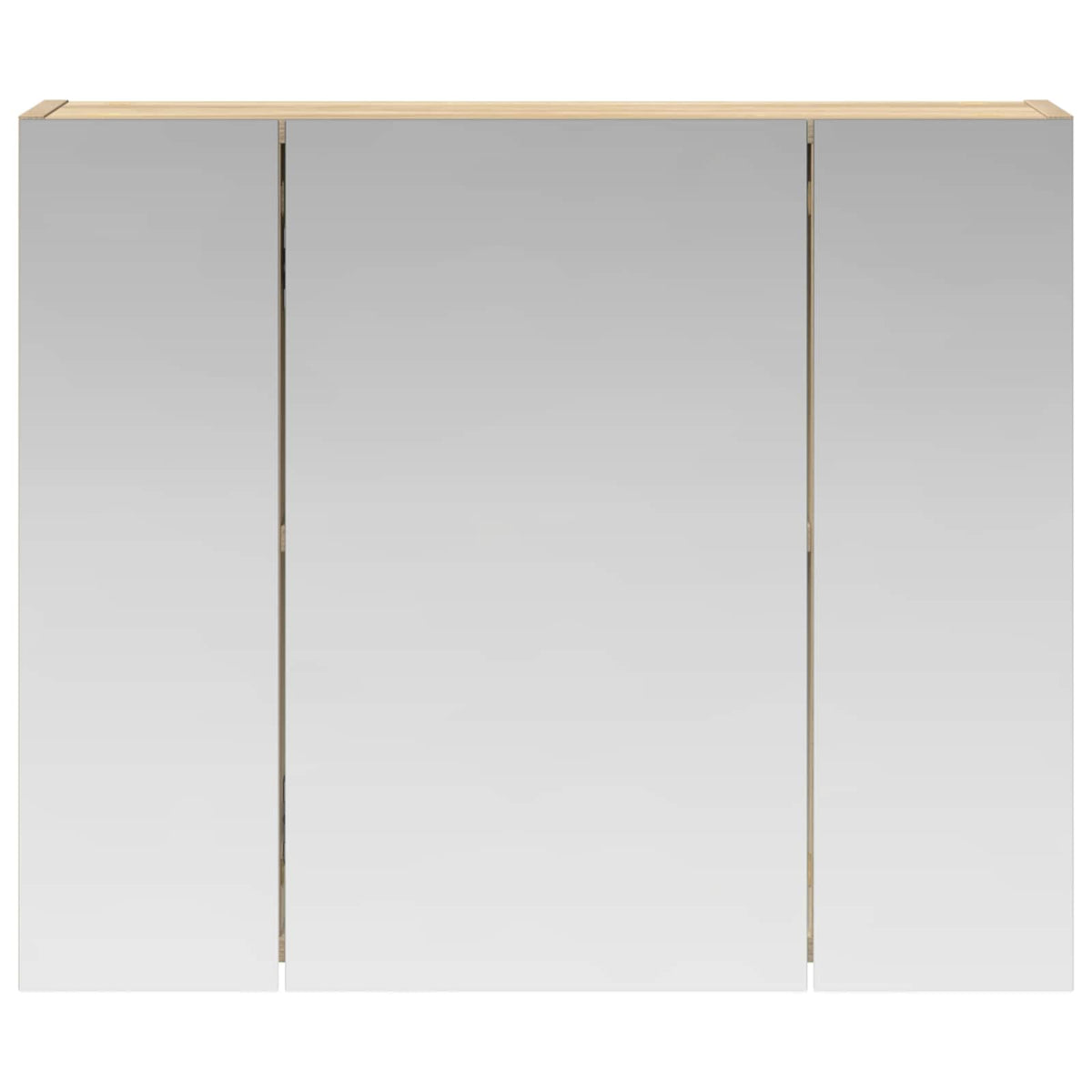 vidaXL Szafka z lustrem do łazienki Dąb Sonoma 60 x 14,5 x 50 cm