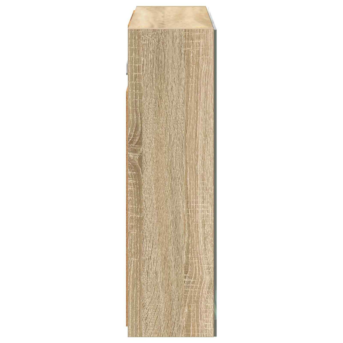 vidaXL Szafka z lustrem do łazienki Dąb Sonoma 60 x 14,5 x 50 cm