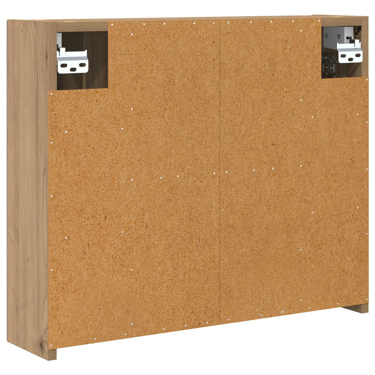 vidaXL Szafka z lustrem do łazienki Dąb artisan 60 x 14,5 x 50 cm
