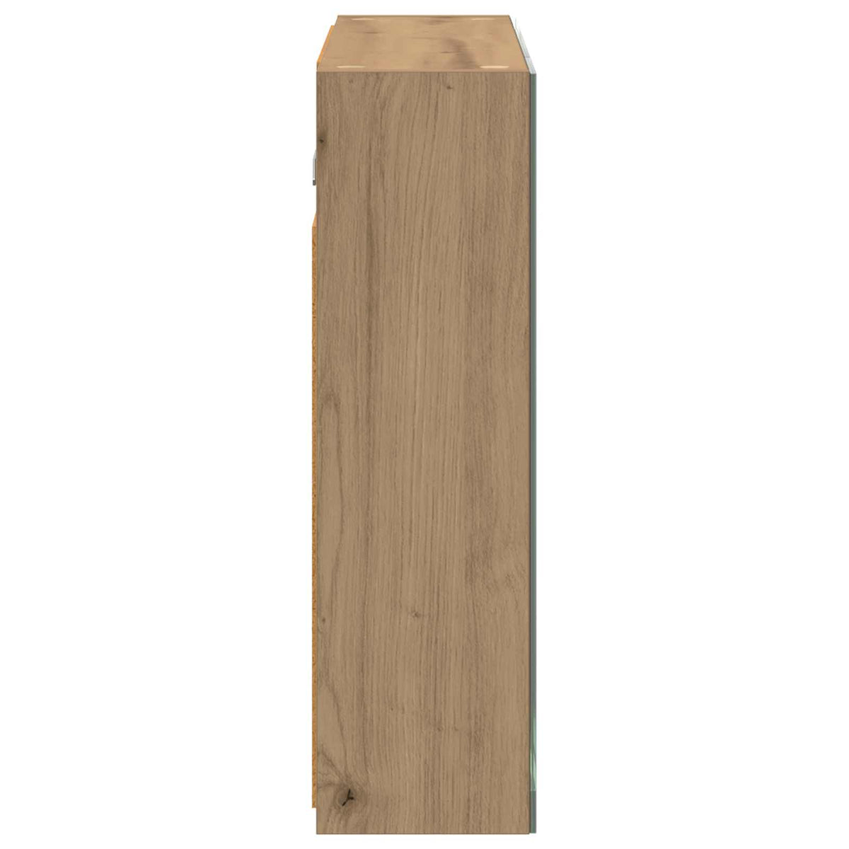 vidaXL Szafka z lustrem do łazienki Dąb artisan 60 x 14,5 x 50 cm