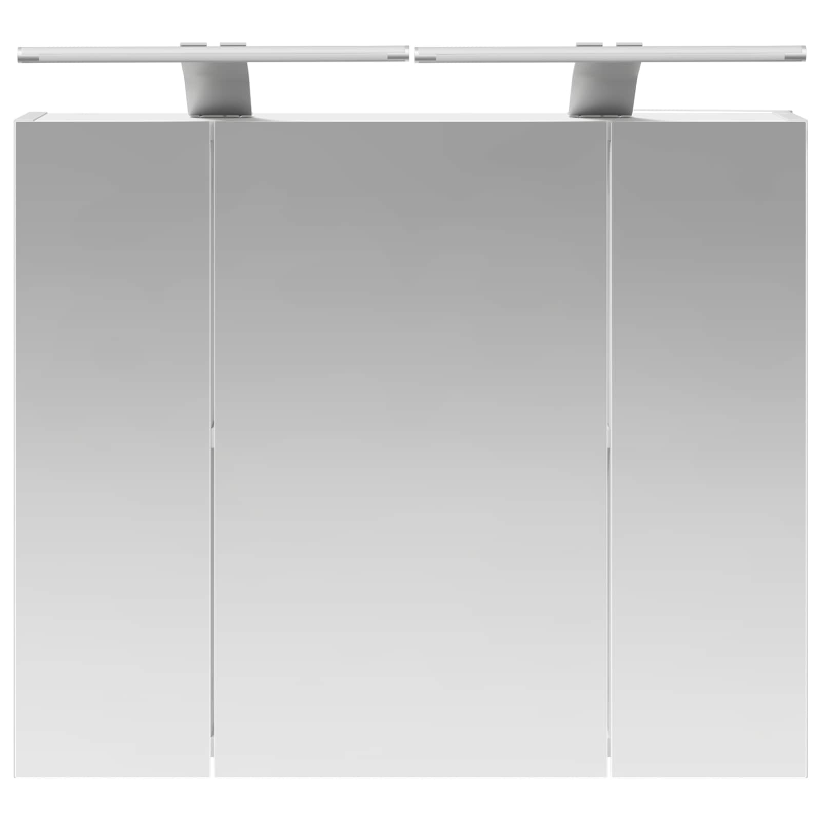 vidaXL Szafka z lustrem do łazienki Biały 60 x 14,5 x 50 cm
