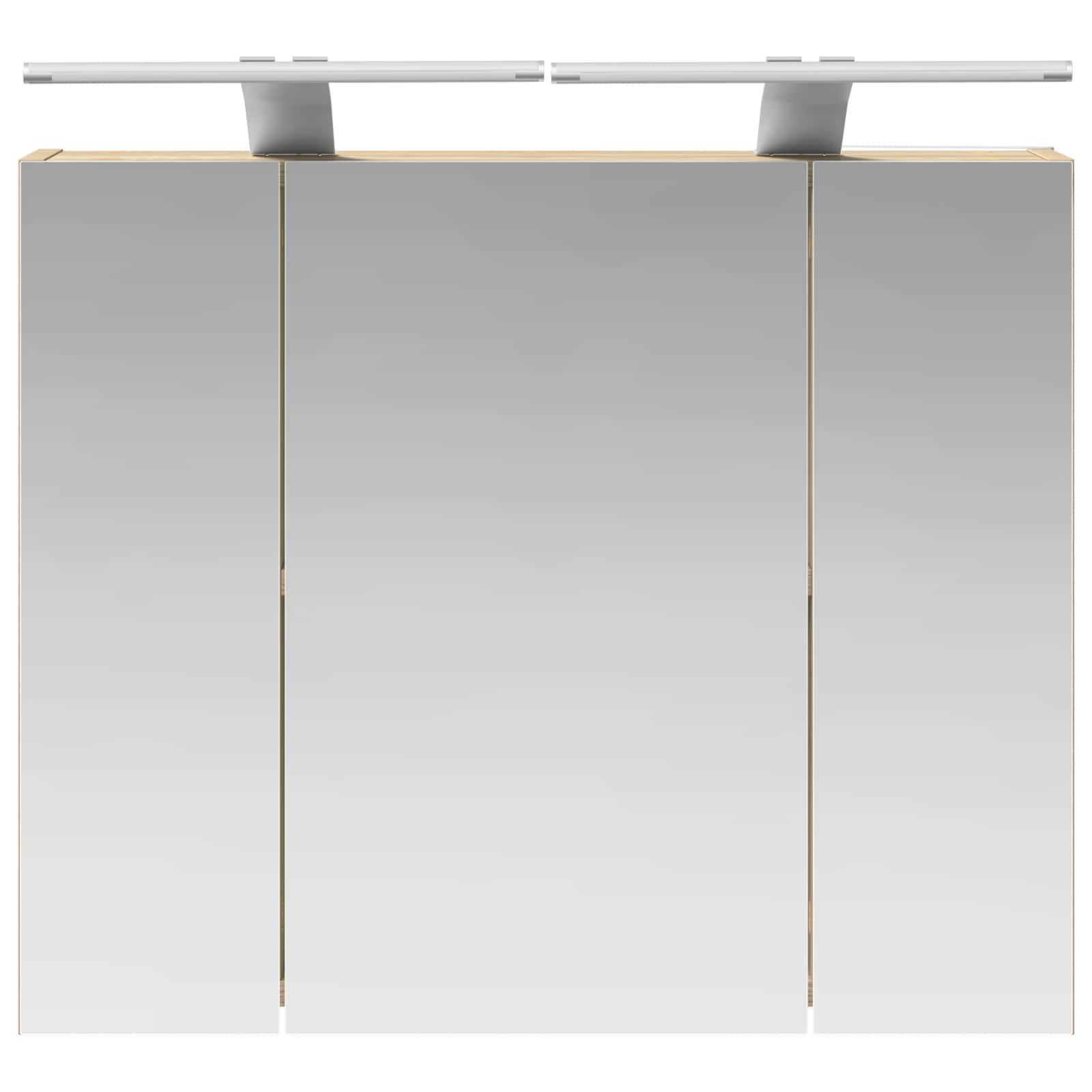 vidaXL Szafka z lustrem do łazienki Dąb Sonoma 60 x 14,5 x 50 cm