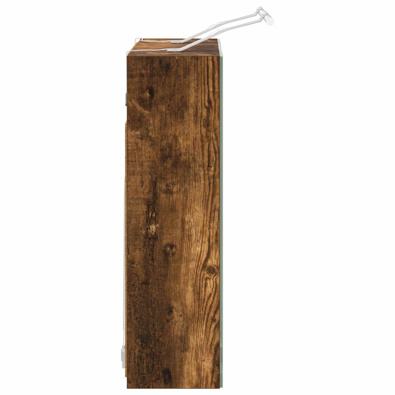 vidaXL Szafka z lustrem do łazienki Dąb wędzony 60 x 14,5 x 50 cm