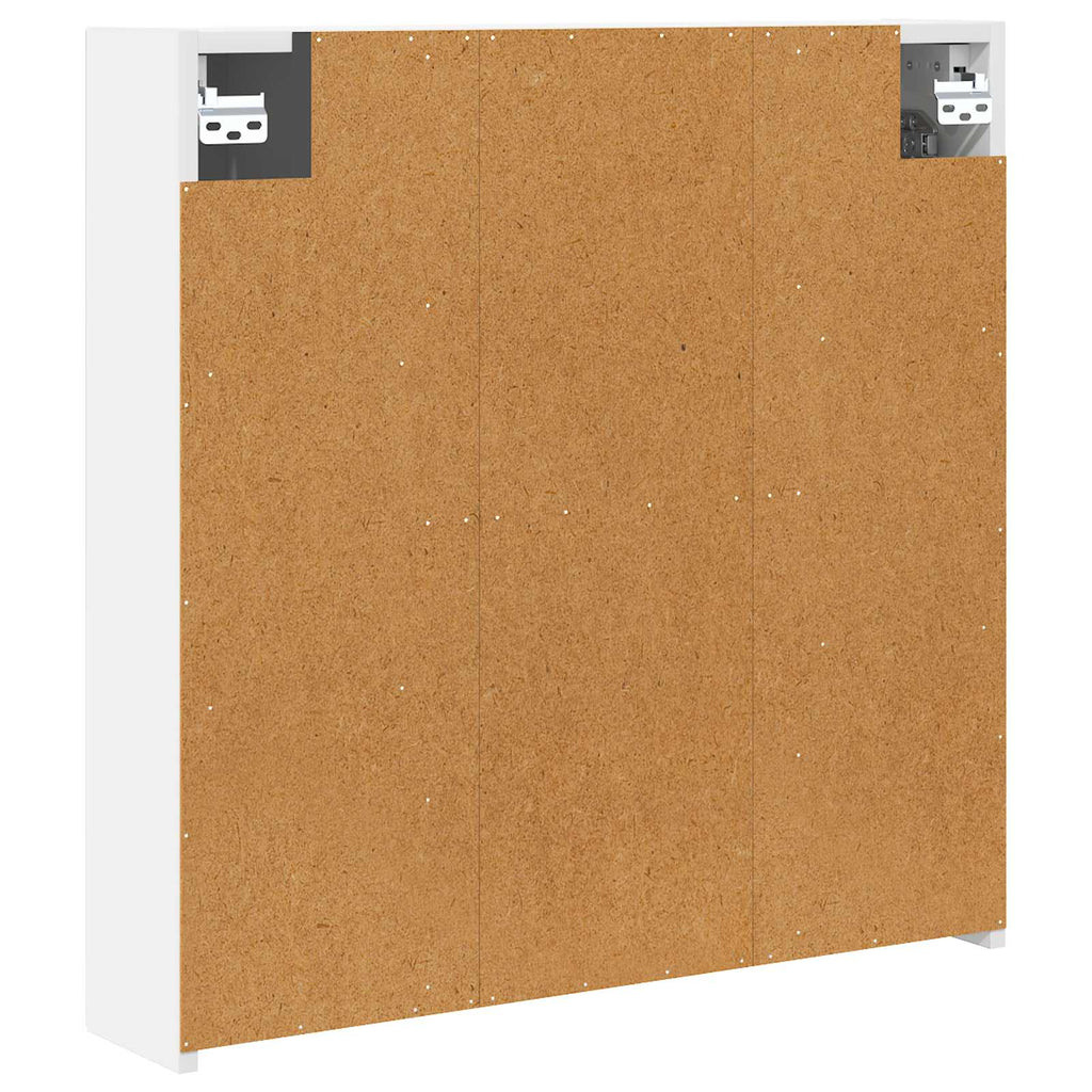 vidaXL Szafka z lustrem do łazienki Biały 70 x 14,5 x 70 cm