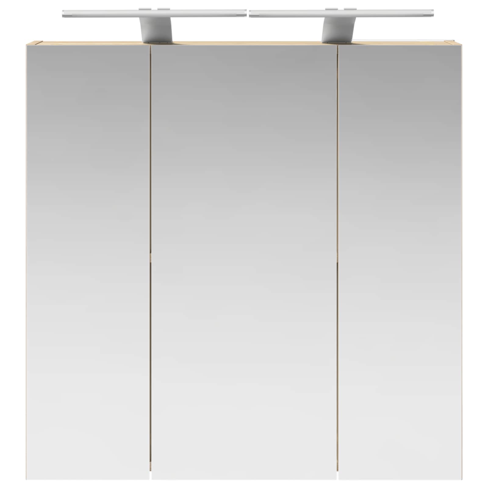 vidaXL Szafka z lustrem do łazienki Dąb Sonoma 70 x 14,5 x 70 cm