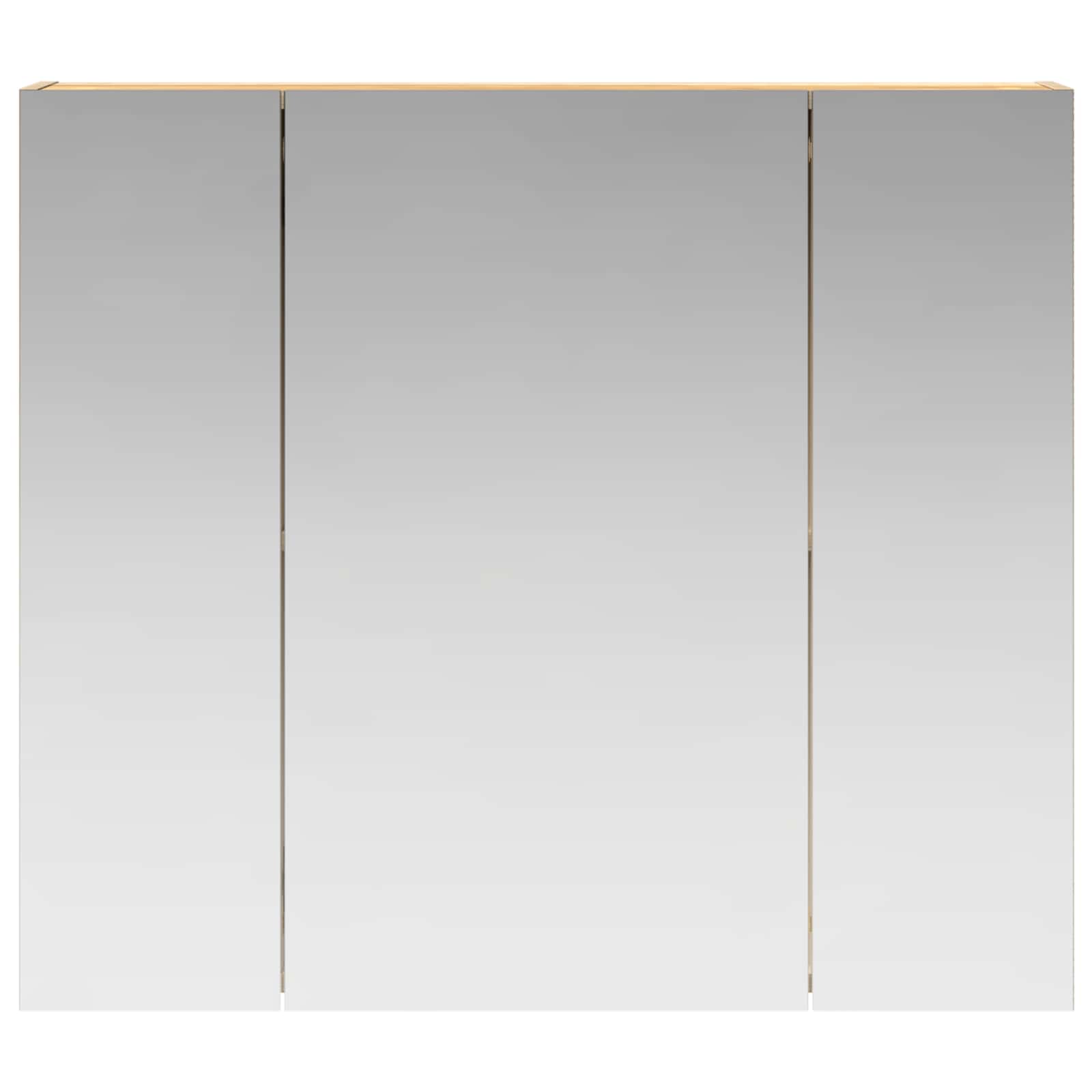 vidaXL Szafka z lustrem do łazienki Dąb Sonoma 80 x 14.5 x 70 cm