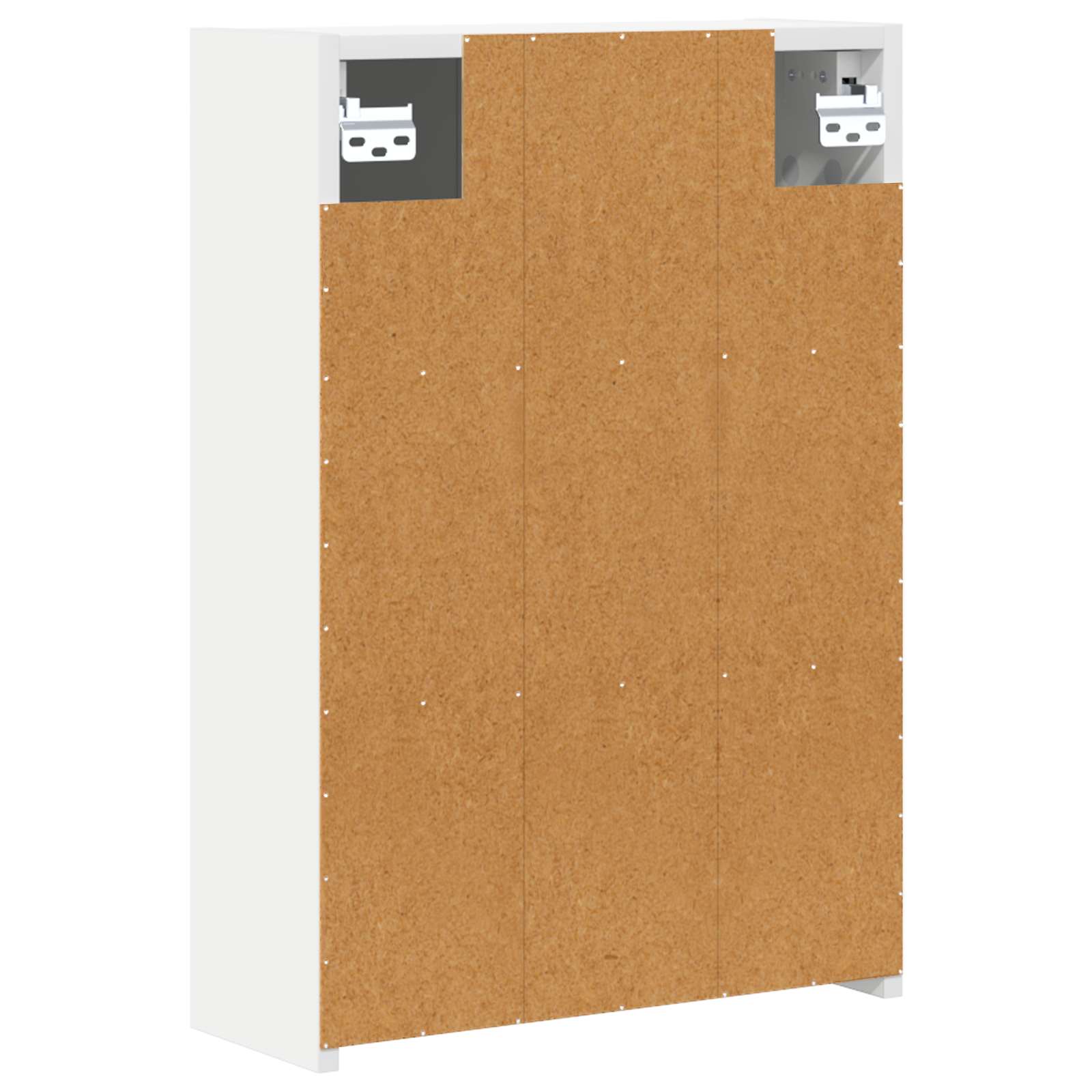 vidaXL Szafka z lustrem do łazienki z półką Biały 43 x 16 x 62.5 cm