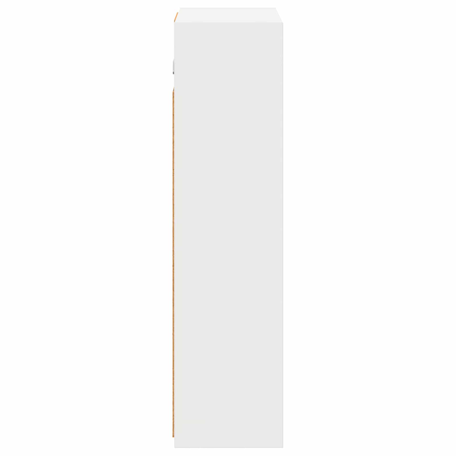 vidaXL Szafka z lustrem do łazienki z półką Biały 43 x 16 x 62.5 cm
