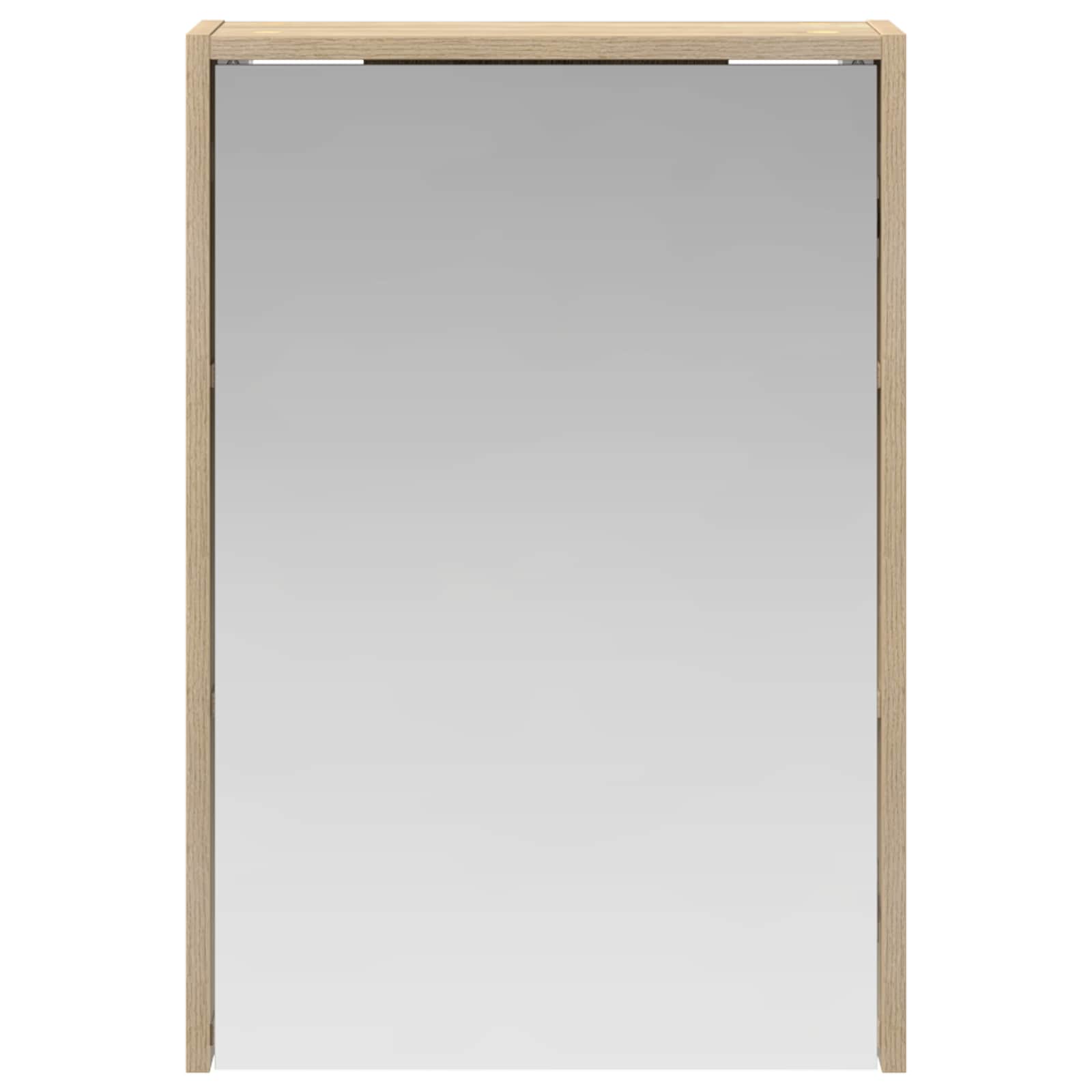 vidaXL Szafka z lustrem do łazienki Dąb Sonoma 43 x 16 x 62.5 cm