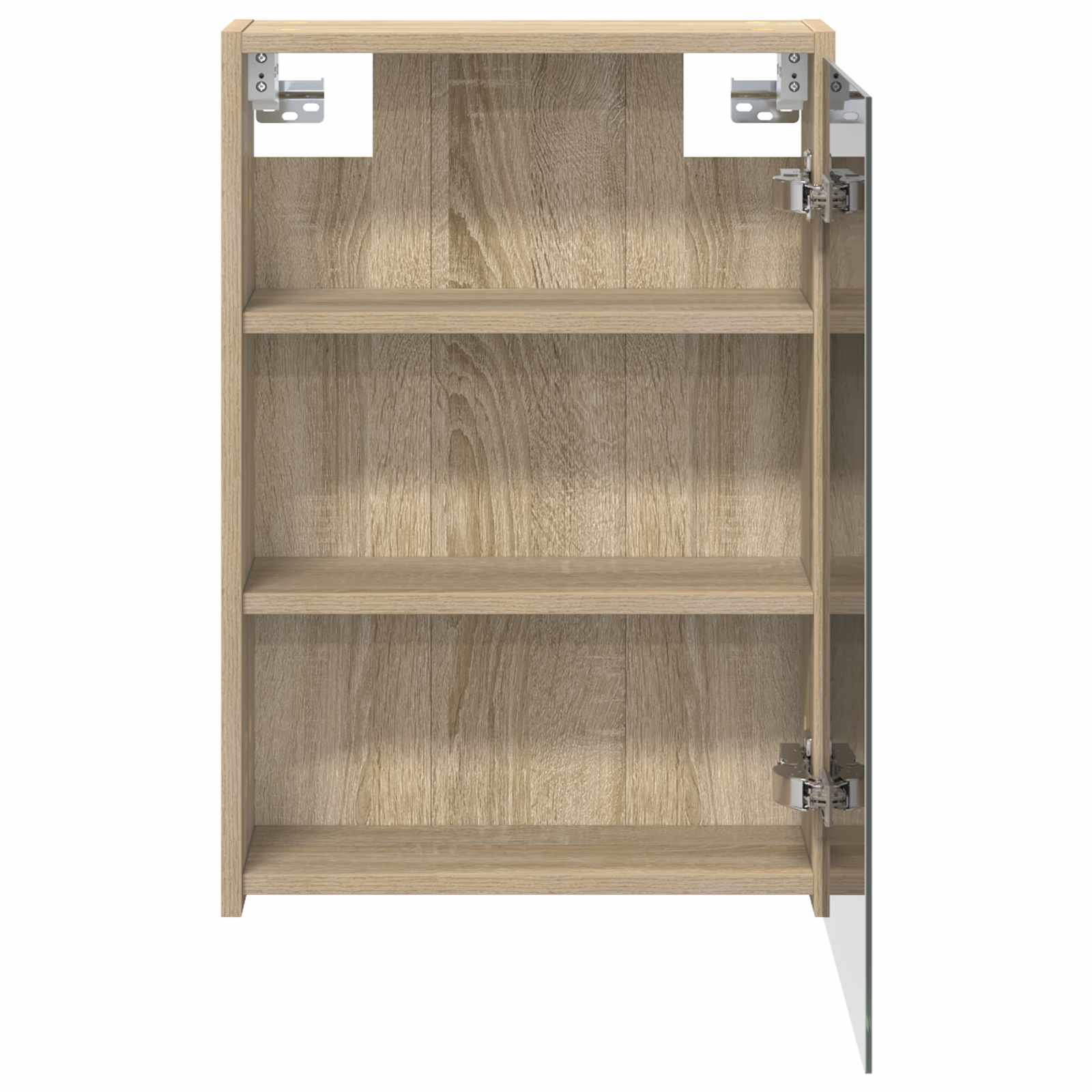 vidaXL Szafka z lustrem do łazienki Dąb Sonoma 43 x 16 x 62.5 cm
