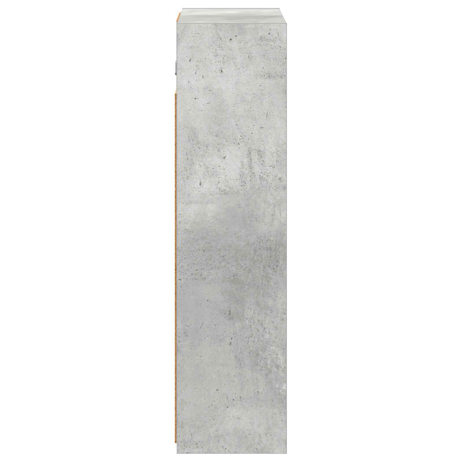 vidaXL Szafka z lustrem do łazienki Betonowy szary 43 x 16 x 62.5 cm