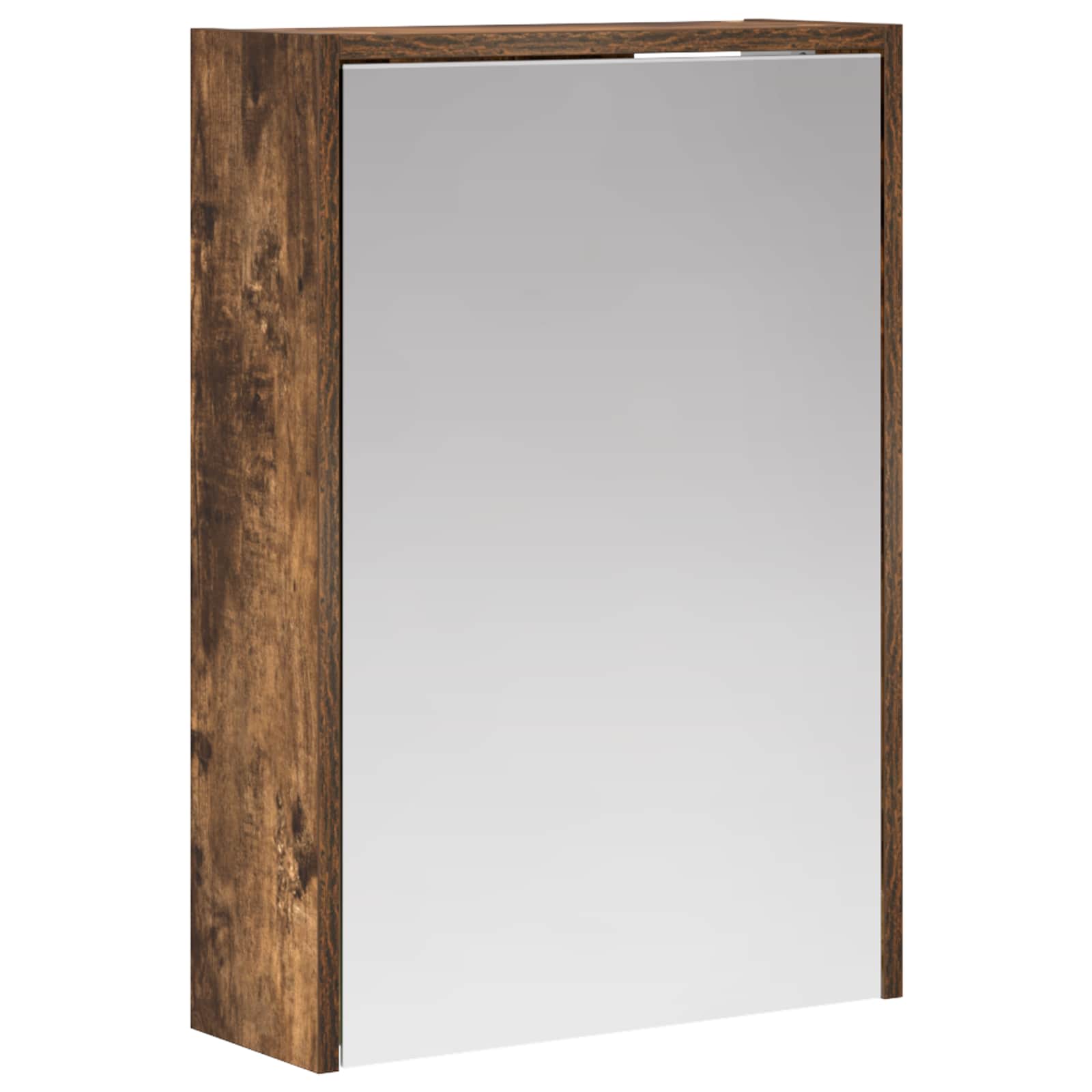 vidaXL Szafka z lustrem do łazienki Dąb wędzony 43 x 16 x 62.5 cm