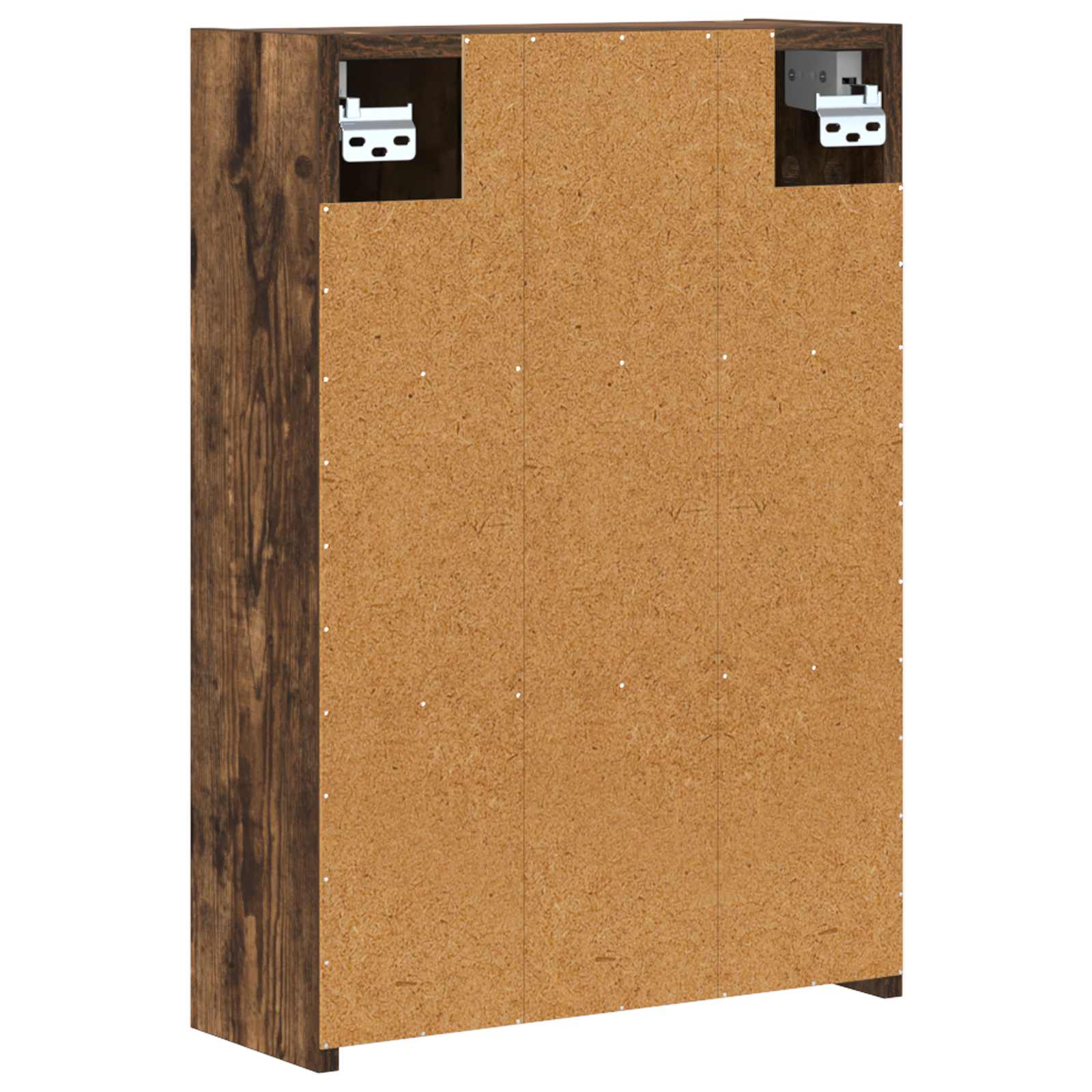 vidaXL Szafka z lustrem do łazienki Dąb wędzony 43 x 16 x 62.5 cm