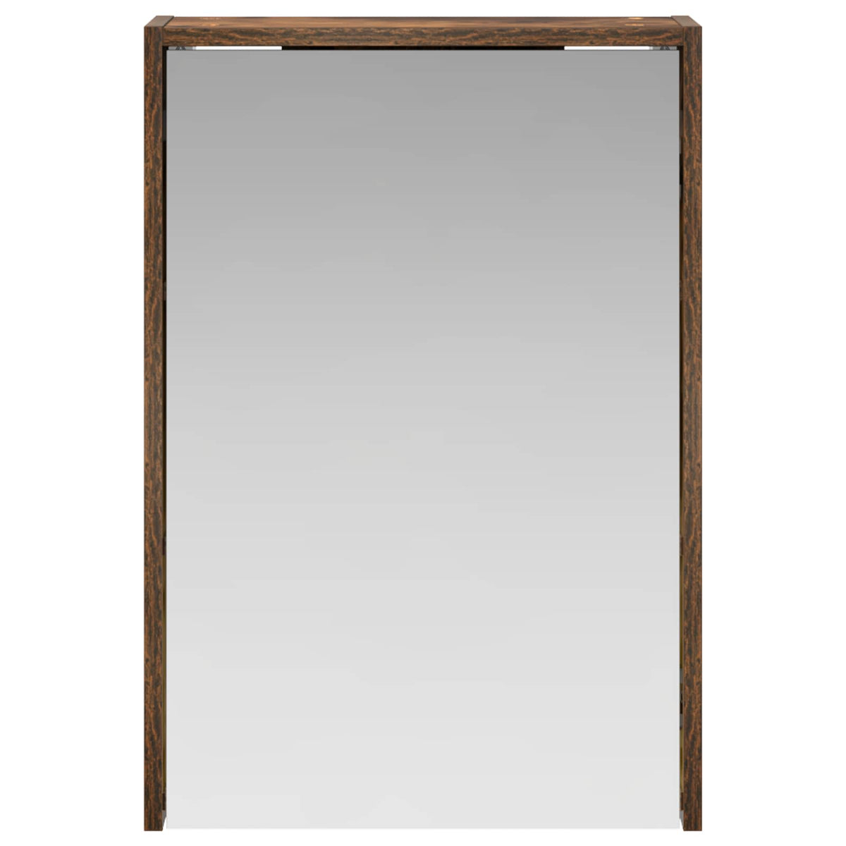 vidaXL Szafka z lustrem do łazienki Dąb wędzony 43 x 16 x 62.5 cm