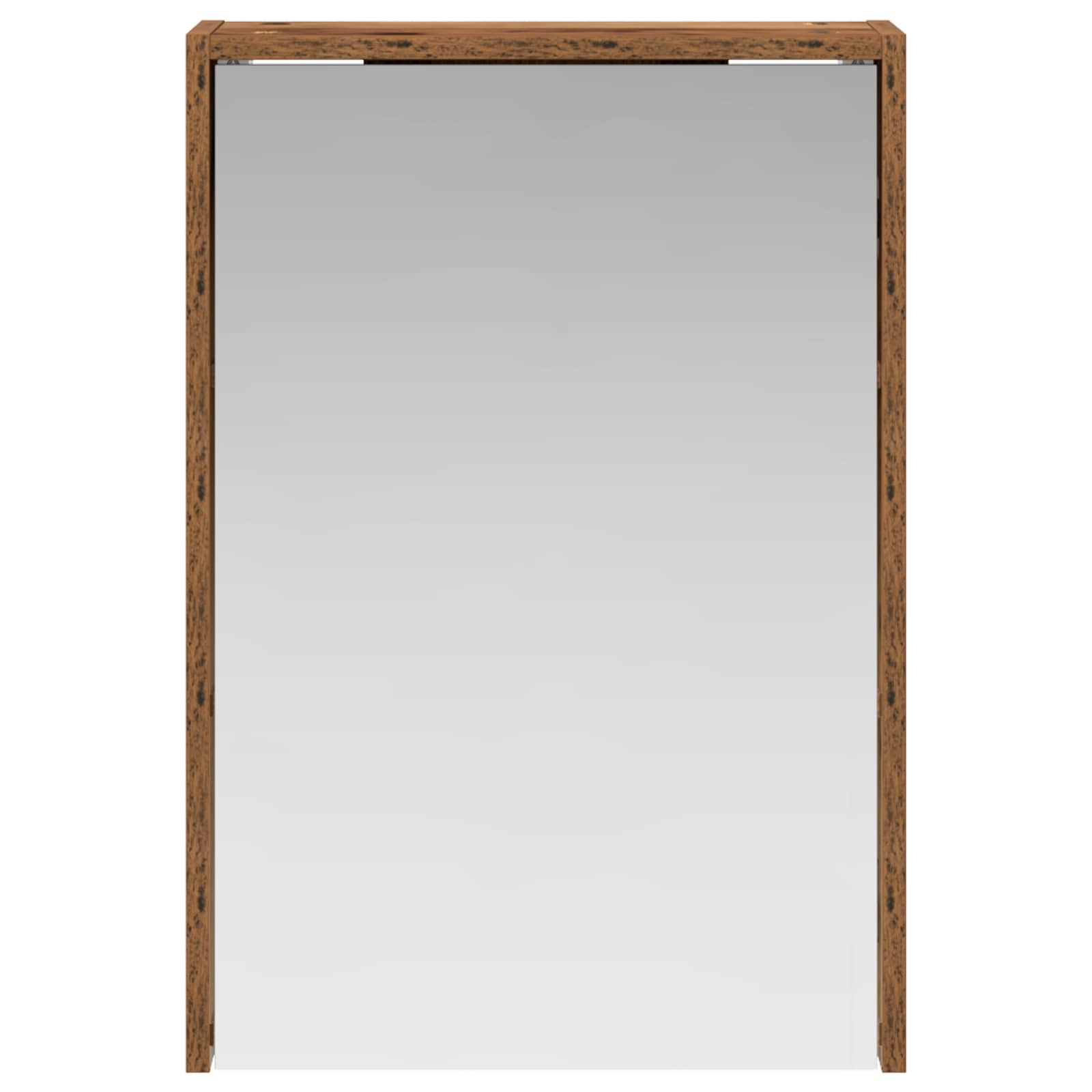 vidaXL Szafka z lustrem do łazienki Stare drewno 43 x 16 x 62.5 cm