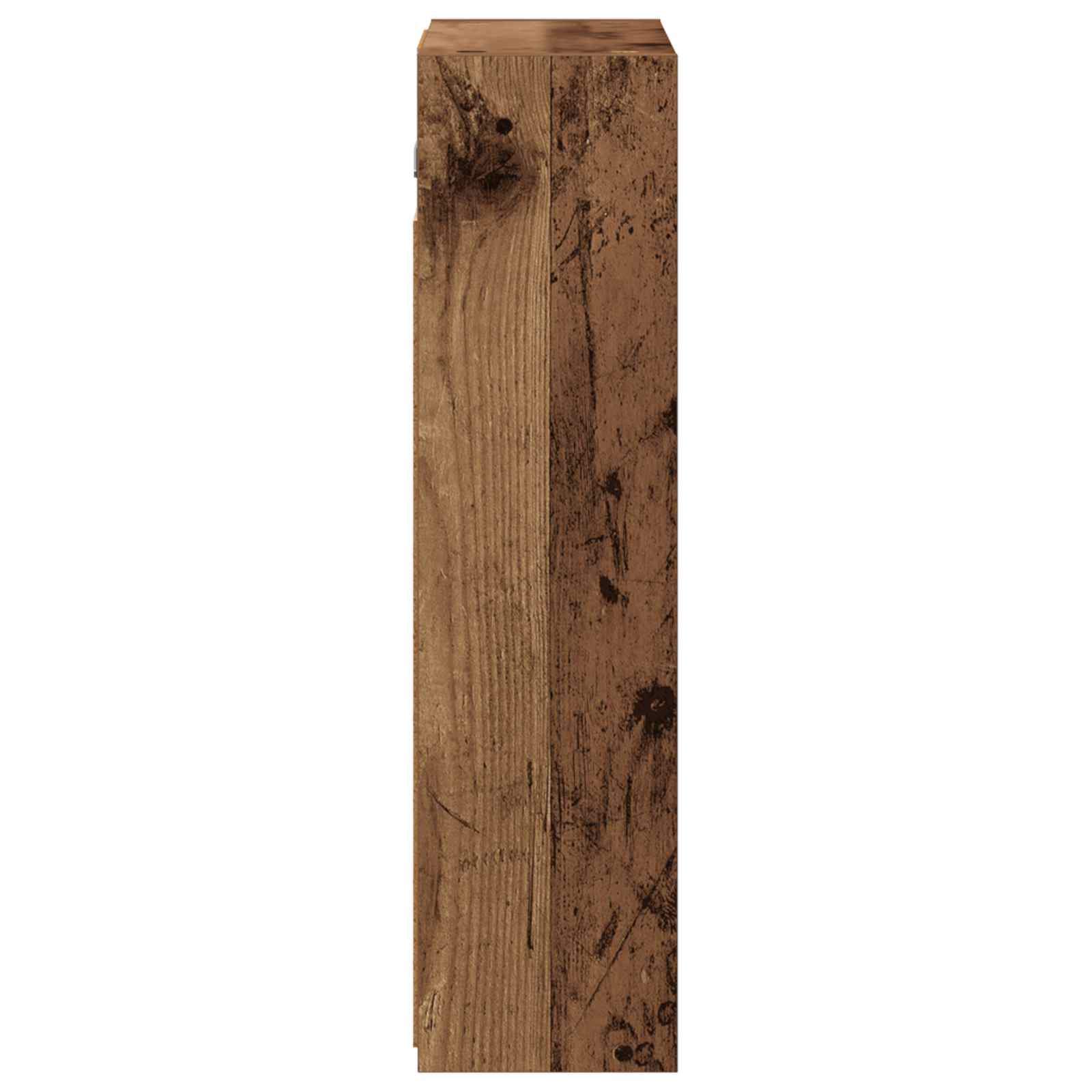 vidaXL Szafka z lustrem do łazienki Stare drewno 43 x 16 x 62.5 cm